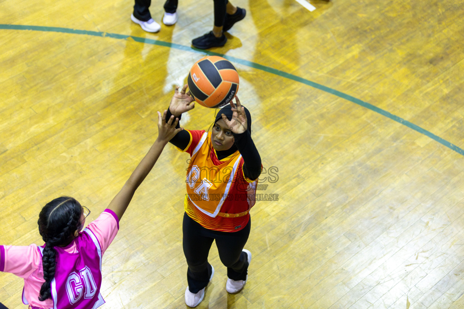 Day 3 of 21st National Netball Tournament was held in Social Canter at Male', Maldives on Friday, 10th May 2024. Photos: Mohamed Mahfooz Moosa / images.mv