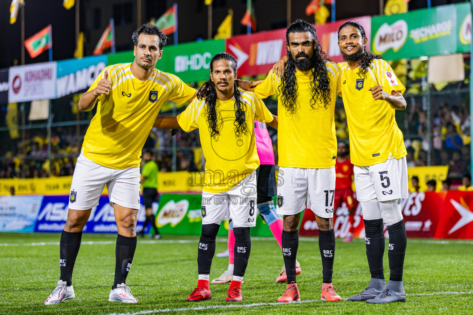 RRC vs Maldivian in Semi Finals of Club Maldives Cup 2025 was held in Rehendhi Futsal Ground, Hulhumale', Maldives on Monday, 20th October 2025. Photos: Ismail Areef Adam / images.mv