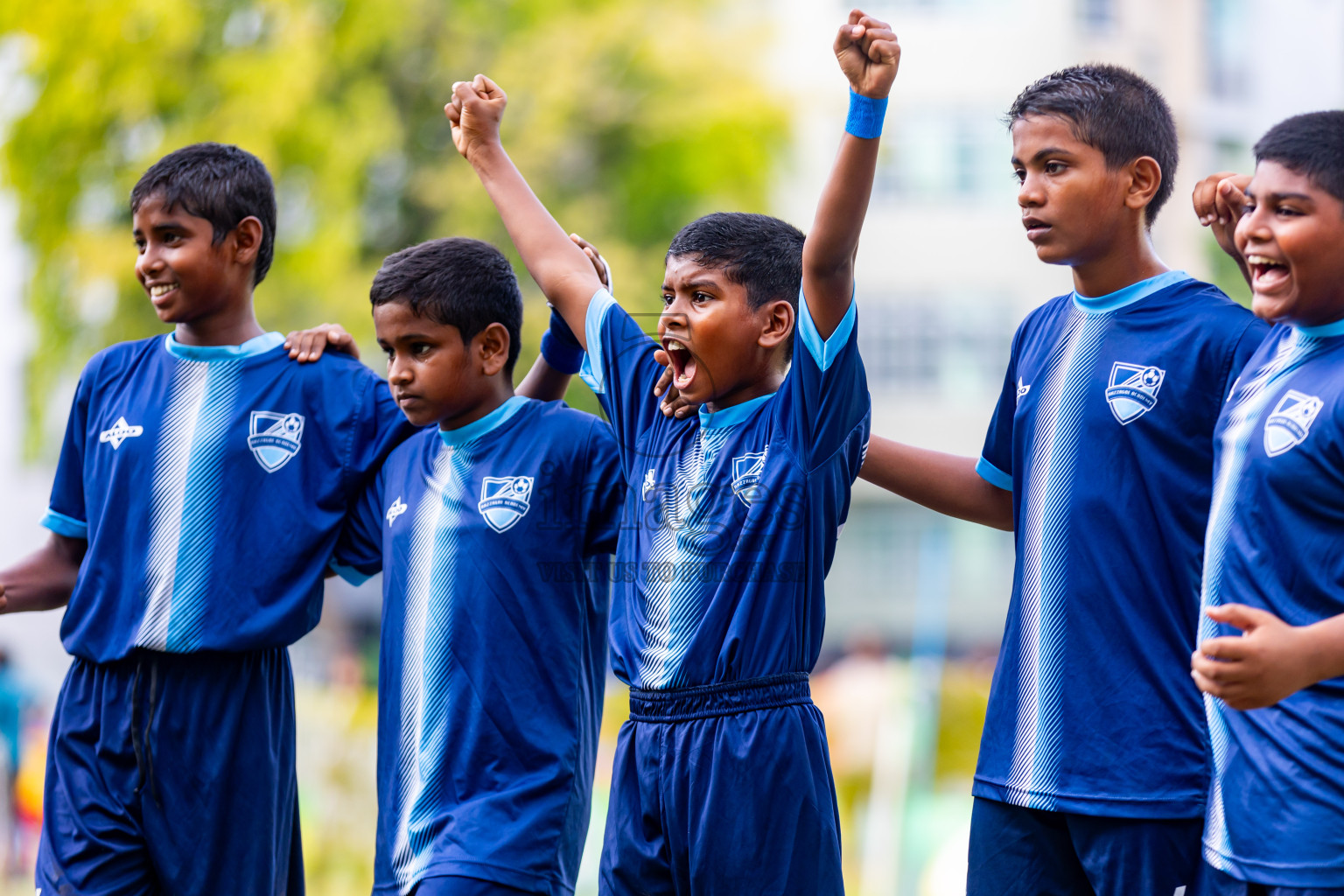 Day 1 of MILO Academy Championship 2024 - U12 was held at Henveiru Grounds in Male', Maldives on Sunday, 7th July 2024. Photos: Nausham Waheed / images.mv