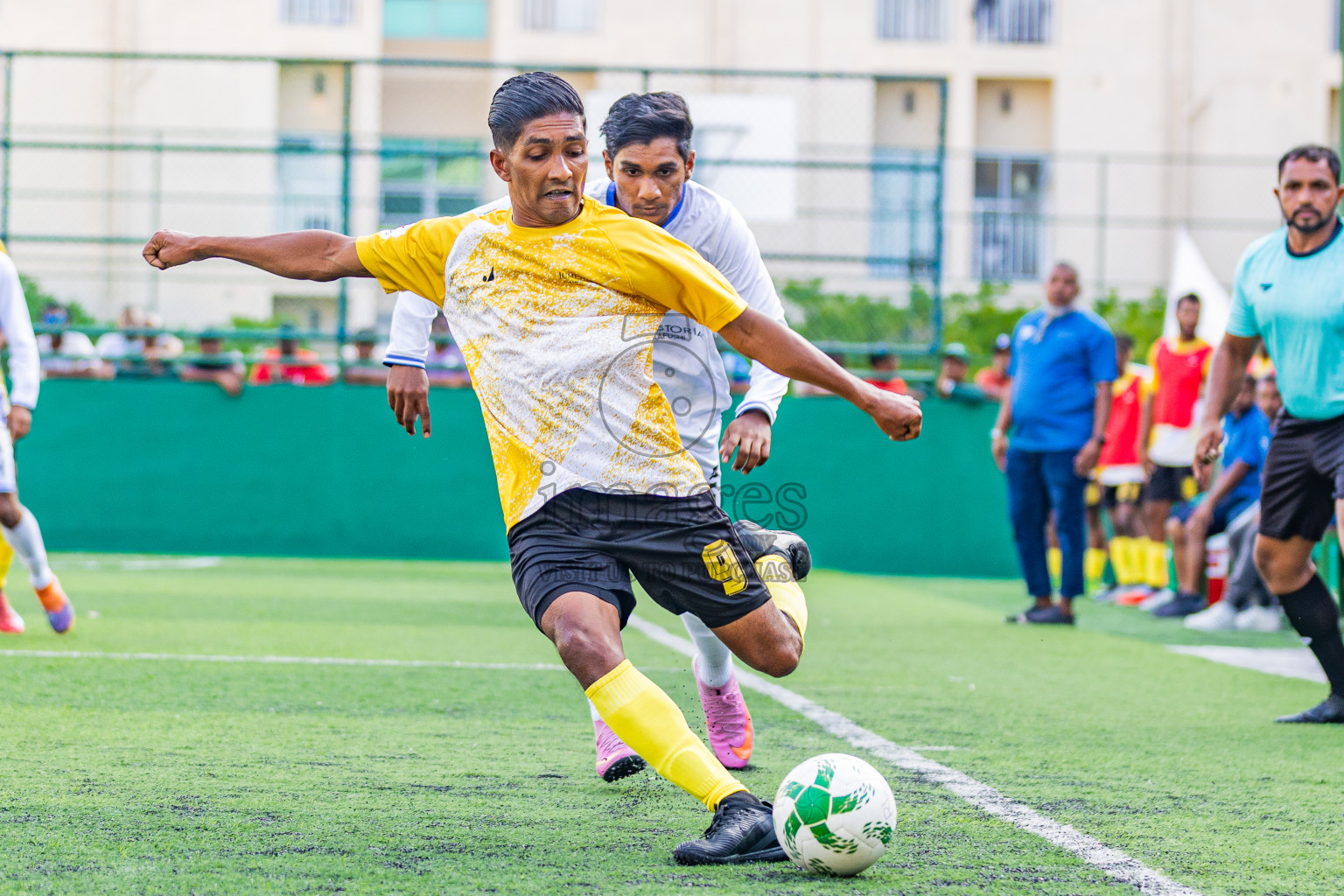 Waldorf Astoria vs Jumeirah Olhaheli in Resort Super League 2025 was held on Sunday, 26th October 2025 in Crossroads's Maldives, Photos: Areef Adam / images.mv