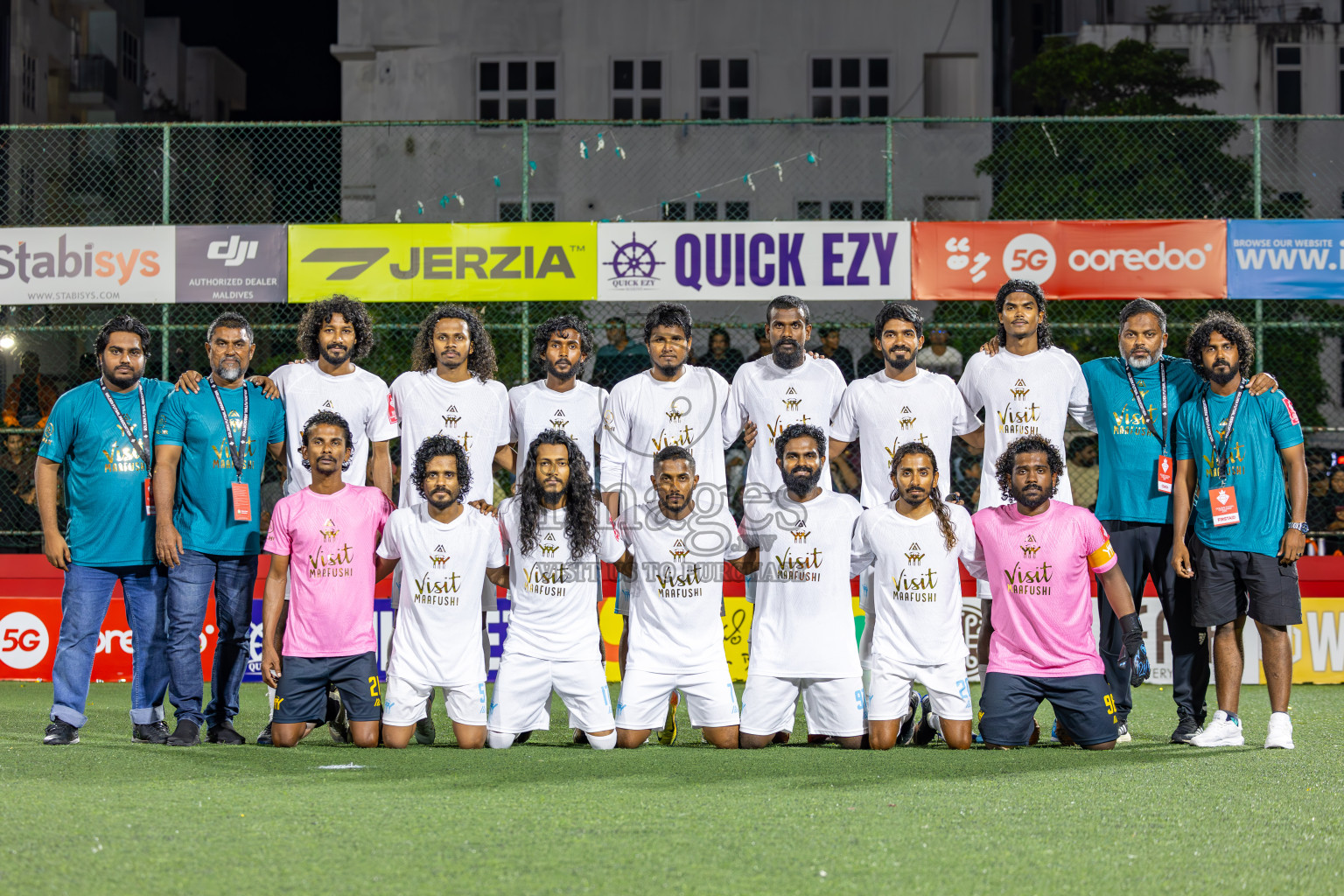 K Maafushi vs K Kaashidhoo in Kaafu Atoll Finals Day 27 of Golden Futsal Challenge 2025 was held on Friday , 31st January 2025, in Hulhumale', Maldives. Photos: Ismail Thoriq / images.mv