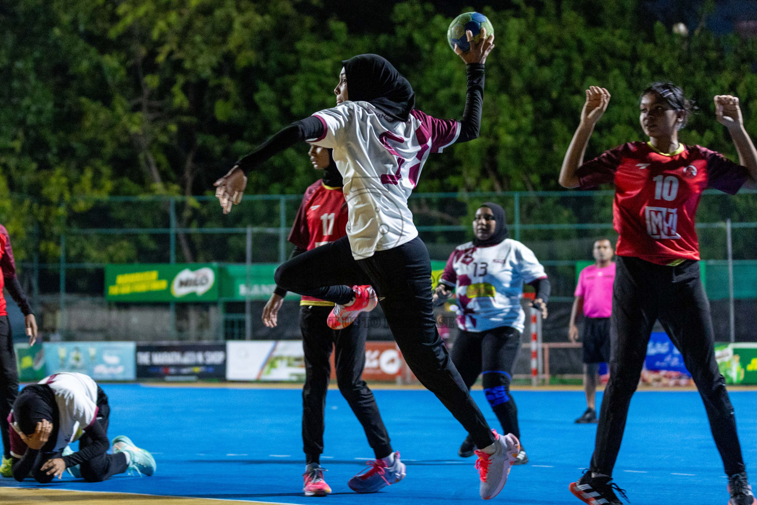 Division one Final 10th National Handball Tournament 2023, held in Handball ground, Male', Maldives on Saturday, 13th January 2023 Photos: Nausham Waheed/ Images.mv