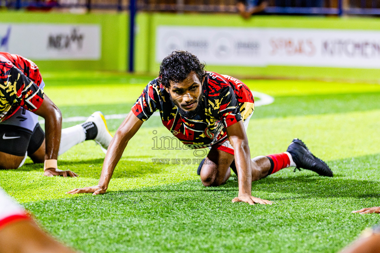 CC Sports Club vs Afro SC in the final of Eydhafushi Futsal Cup 2024 was held on Wednesday , 17th April 2024, in B Eydhafushi, Maldives Photos: Nausham Waheed / images.mv