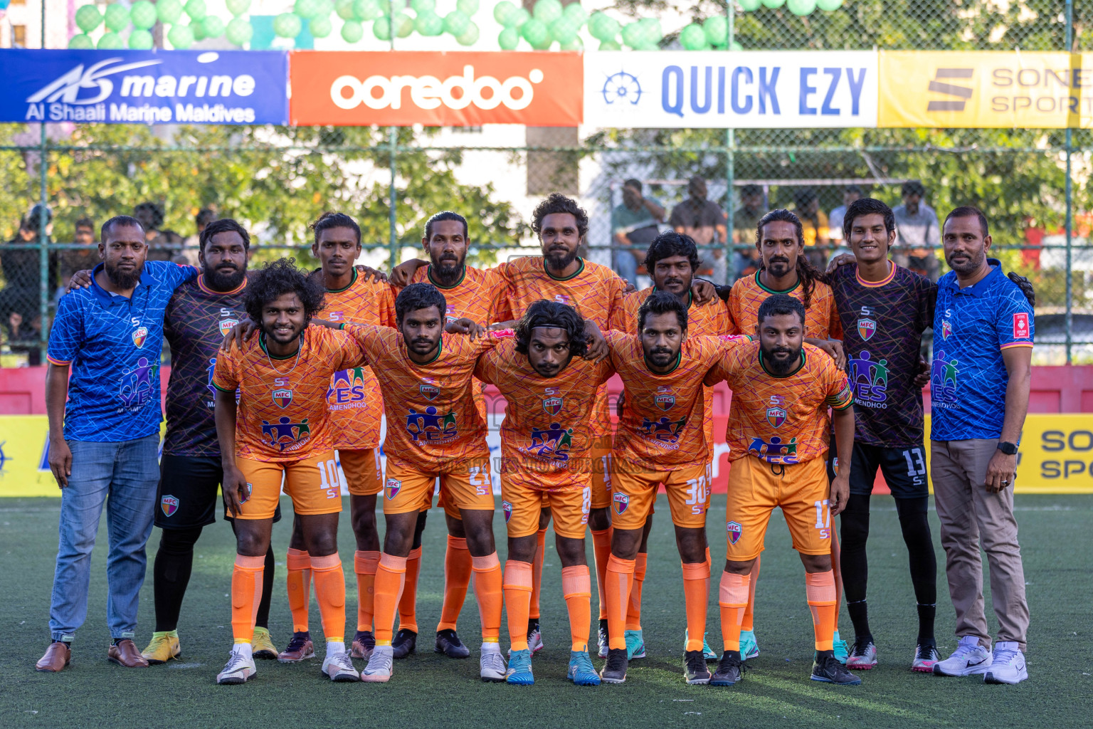 GA Dhaandhoo vs R Dhuvaafaru in Day 5 of Golden Futsal Challenge 2024 was held on Friday, 19th January 2024, in Hulhumale', Maldives Photos: Mohamed Mahfooz Moosa / images.mv