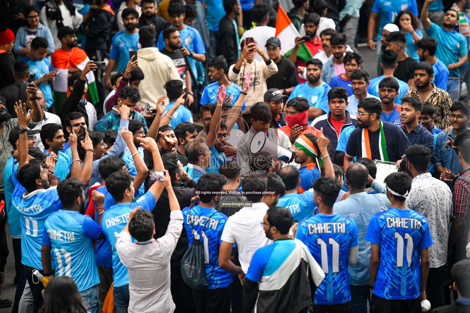 Kuwait vs India in the Final of SAFF Championship 2023 held in Sree Kanteerava Stadium, Bengaluru, India, on Tuesday, 4th July 2023. Photos: Nausham Waheed, Hassan Simah / images.mv