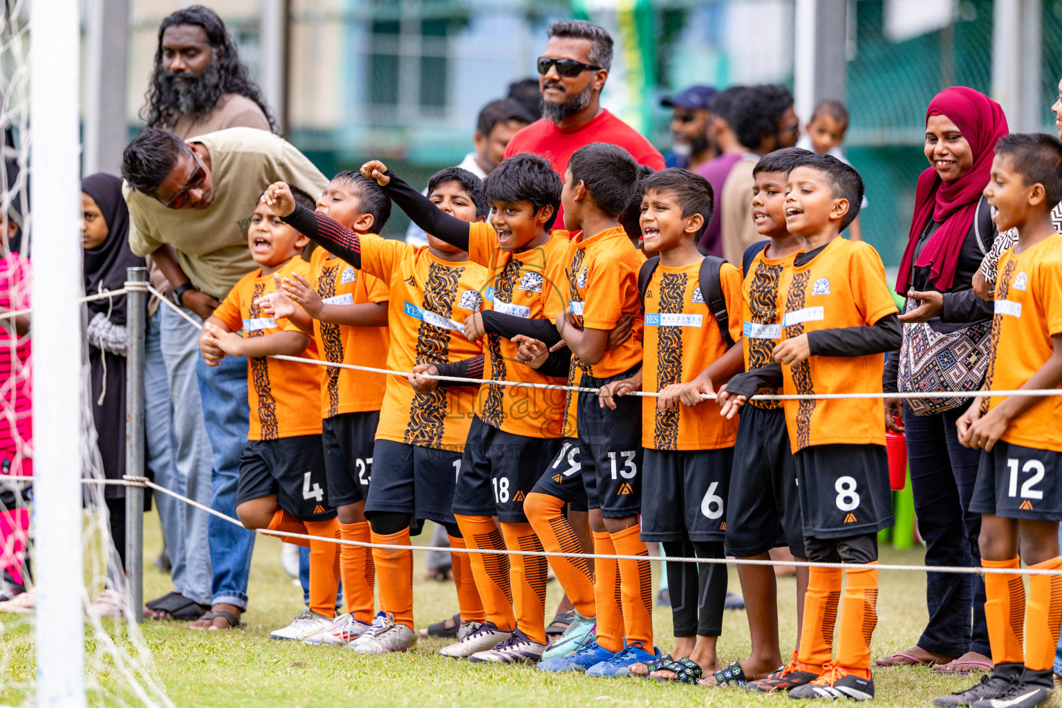 Day 1 of MILO SVAM Juniors 2025 (U-8) was held at Henveiru Stadium in Male', Maldives on Thursday, 26th June 2025. 
Photos: Hassan Simah / images.mv