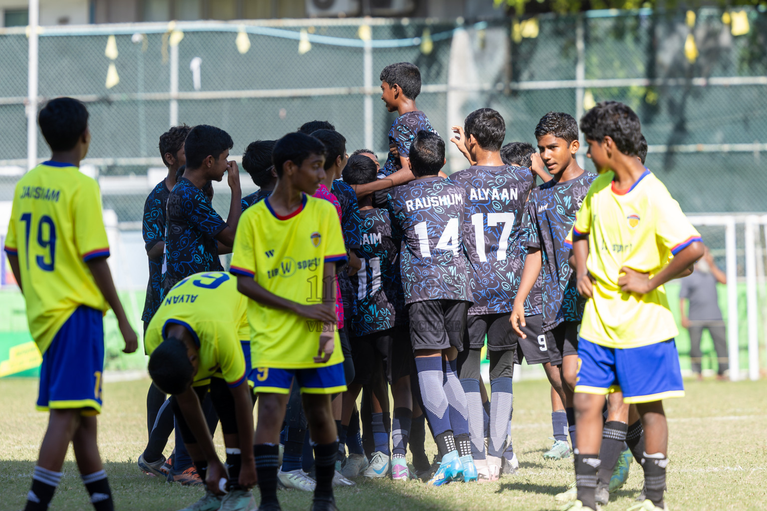 Day 3 of MILO Academy Championship 2024 (U-14) was held in Henveyru Stadium, Male', Maldives on Saturday, 2nd November 2024.
Photos: Hassan Simah / Images.mv