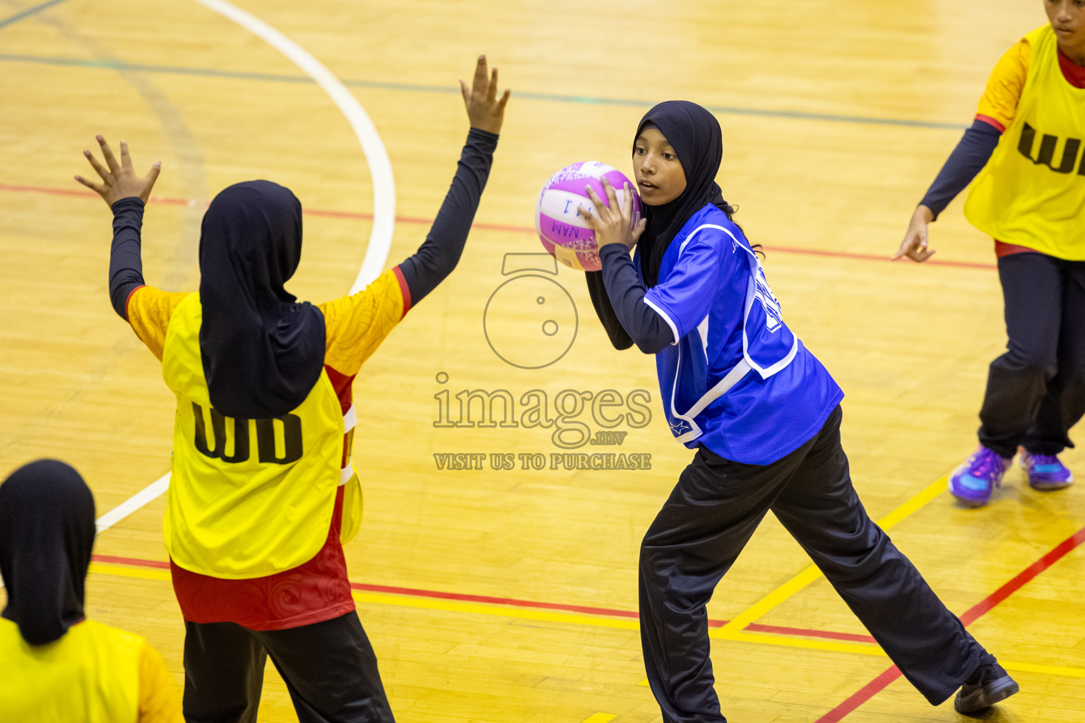 Day 13 of 26th Inter-School Netball Tournament 2025 was held in Social Center Indoor Hall on Saturday, 1st November 2025. Photos: Ismail Thoriq / images.mv