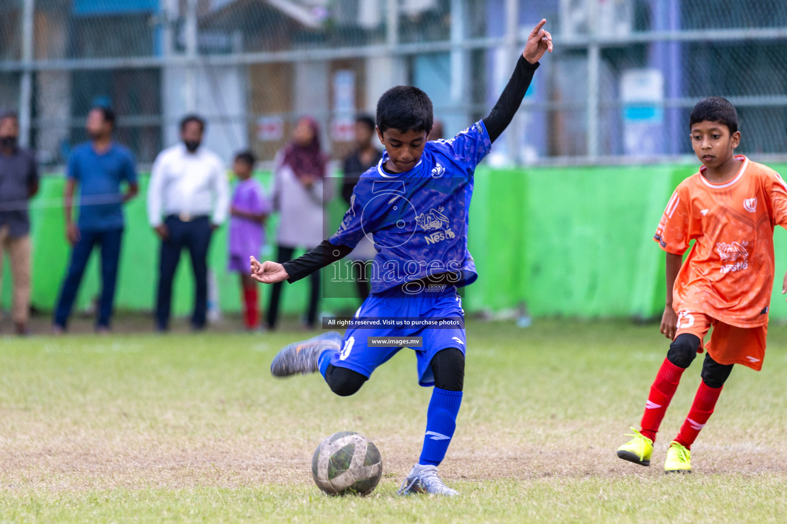 Day 3 of Nestle Kids Football Fiesta, held in Henveyru Football Stadium, Male', Maldives on Friday, 13th October 2023 Photos: Hassan Simah, Ismail Thoriq, Mohamed Mahfooz Moosa, Nausham Waheed / images.mv