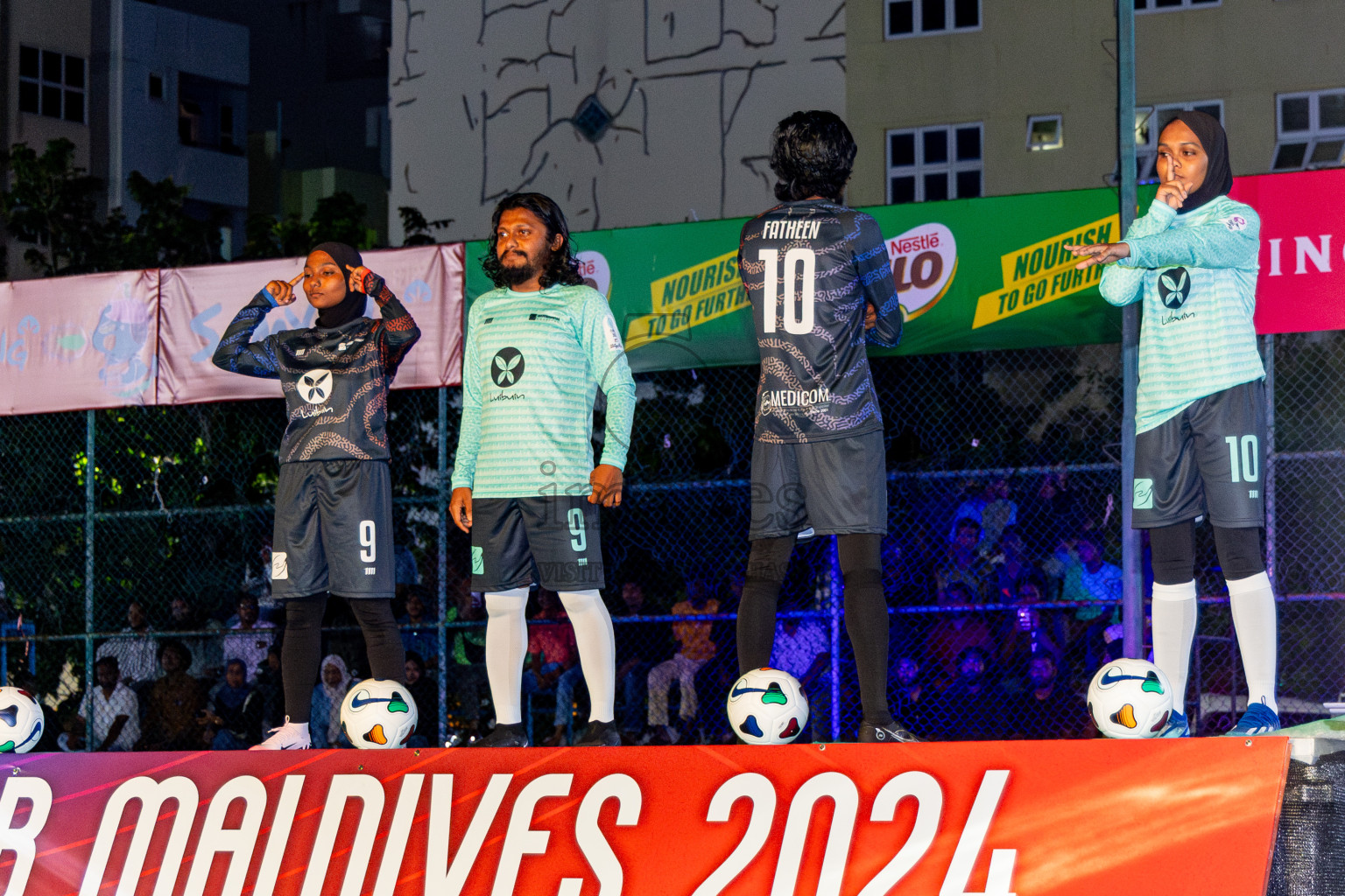 Opening Ceremony of Club Maldives Tournament's 2024 held in Rehendi Futsal Ground, Hulhumale', Maldives on Sunday, 1st September 2024. Photos: Nausham Waheed / images.mv