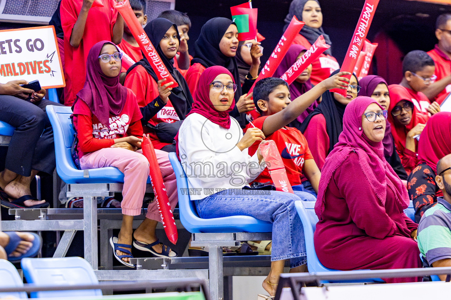 Maldives vs SriLanka in Day 2 of Under 16 Woman's Asian Cup SABA Qualifiers 2025 was held in Social Center, Male', Maldives on Friday, 13th June 2025. Photos: Nausham Waheed / images.mv