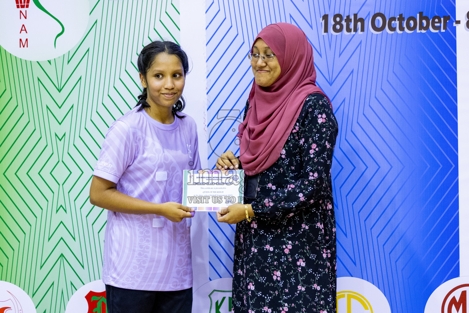 Day 11 of 26th Inter-School Netball Tournament 2025 was held in Social Center Indoor Hall on Wednesday, 29th October 2025. Photos: Areef Adam / images.mv
