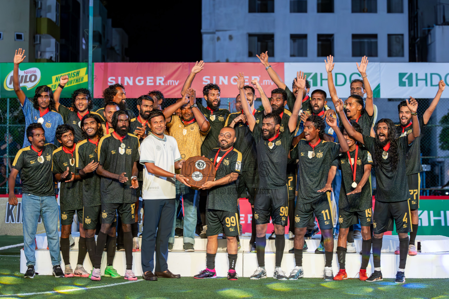 CLUB WAMCO vs JOALI Maldives  in the finals of Kings Cup 2024 held in Rehendi Futsal Ground, Hulhumale', Maldives on Sunday, 1st September 2024. 
Photos: Ismail Thoriq / images.mv