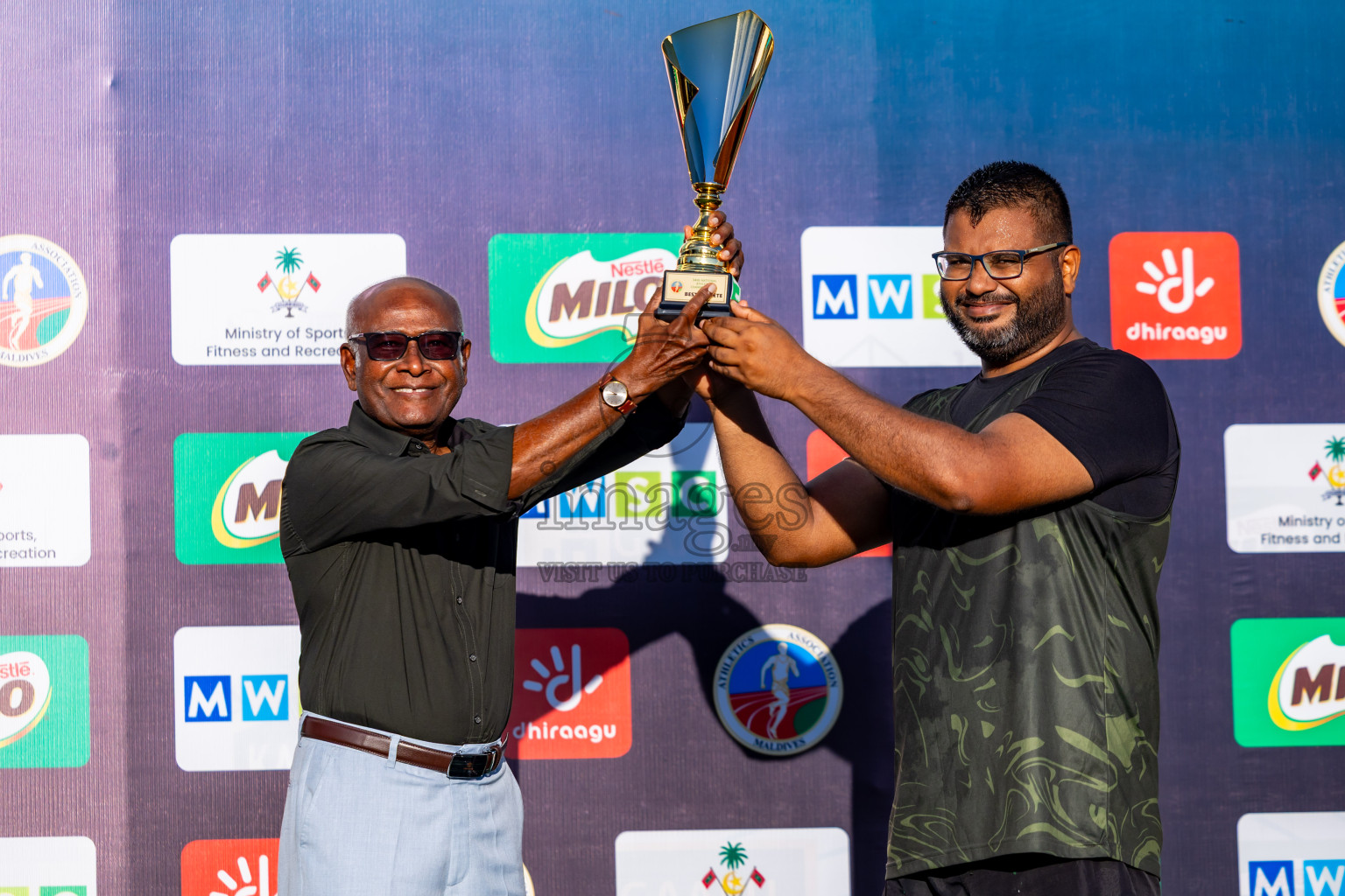 Day 3 of National Athletics Championship 2025 was held at Ekuveni Running Ground in Male', Maldives on Saturday, 16th August 2025. Photos: Nausham Waheed / images.mv
