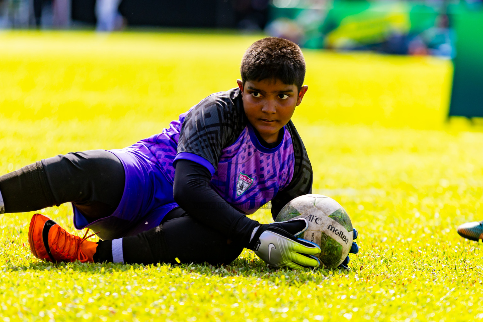 Day 1 of Under 10 MILO Academy Championship 2024 was held at National Stadium in Male', Maldives on Friday, 26th April 2024. Photos: Nausham Waheed / images.mv