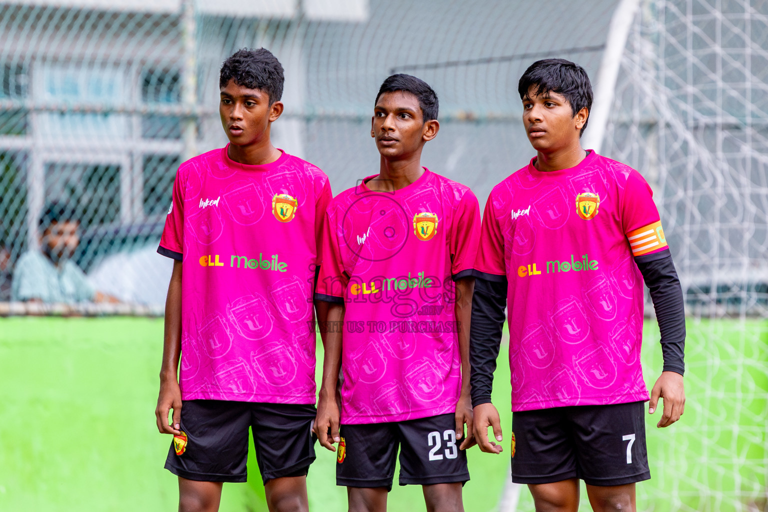 Club Eagles vs United Victory (U14) in Day 11 of Dhivehi Youth League 2024 held at Henveiru Stadium on Tuesday, 17th December 2024. Photos: Nausham Waheed / Images.mv