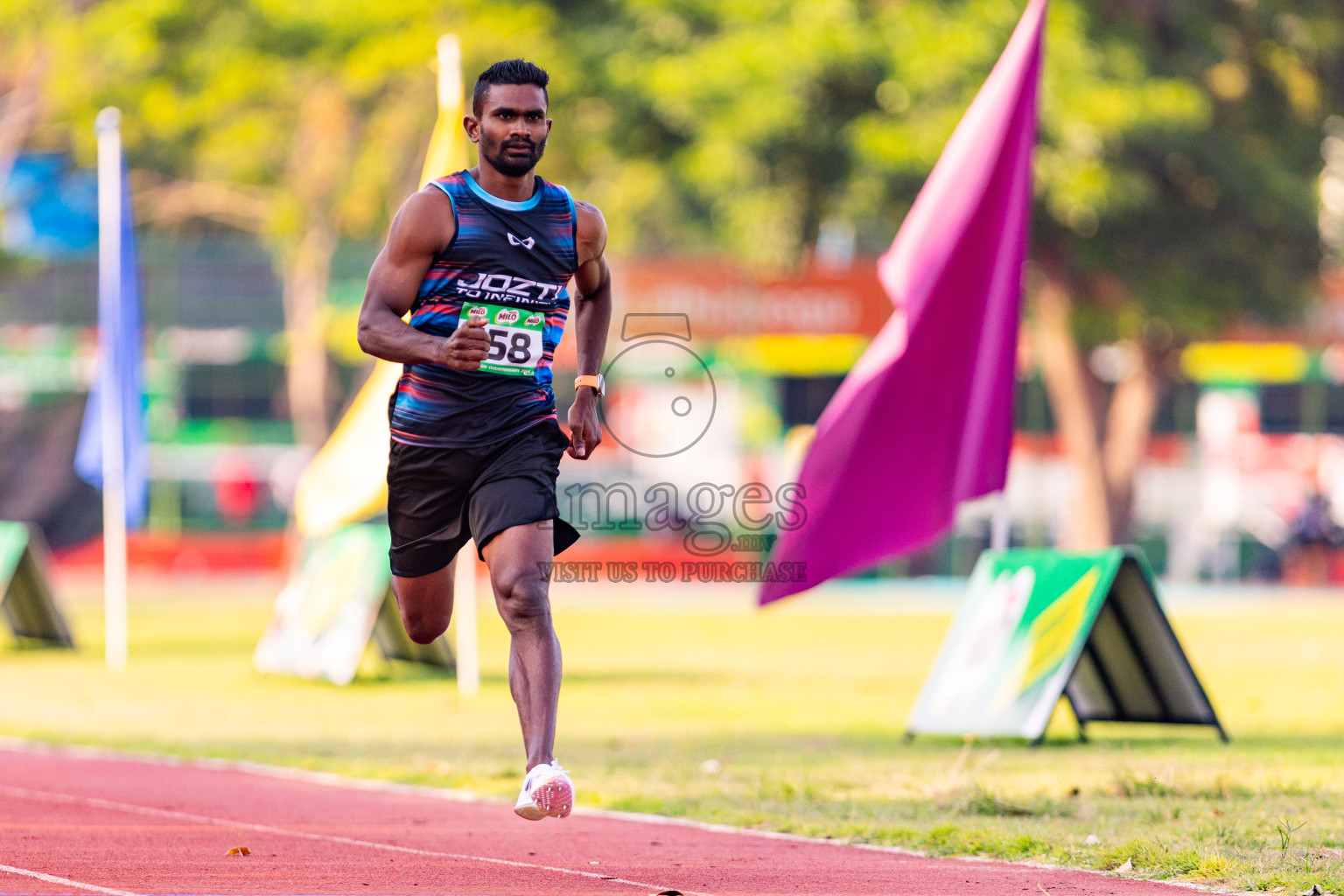 Day 2 of MILO Athletics Association Championship was held on Wednesday, 6th May 2024 in Male', Maldives. Photos: Nausham Waheed