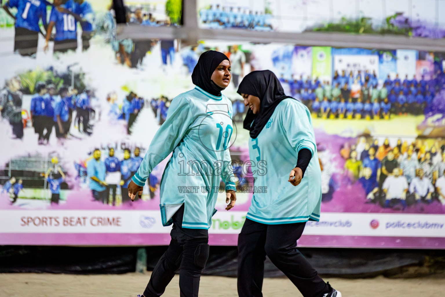 U19 Male and Atoll Girl's Finals in Day 9 of Interschool Volleyball Tournament 2024 was held in ABC Court at Male', Maldives on Saturday, 30th November 2024. Photos: Hassan Simah / images.mv