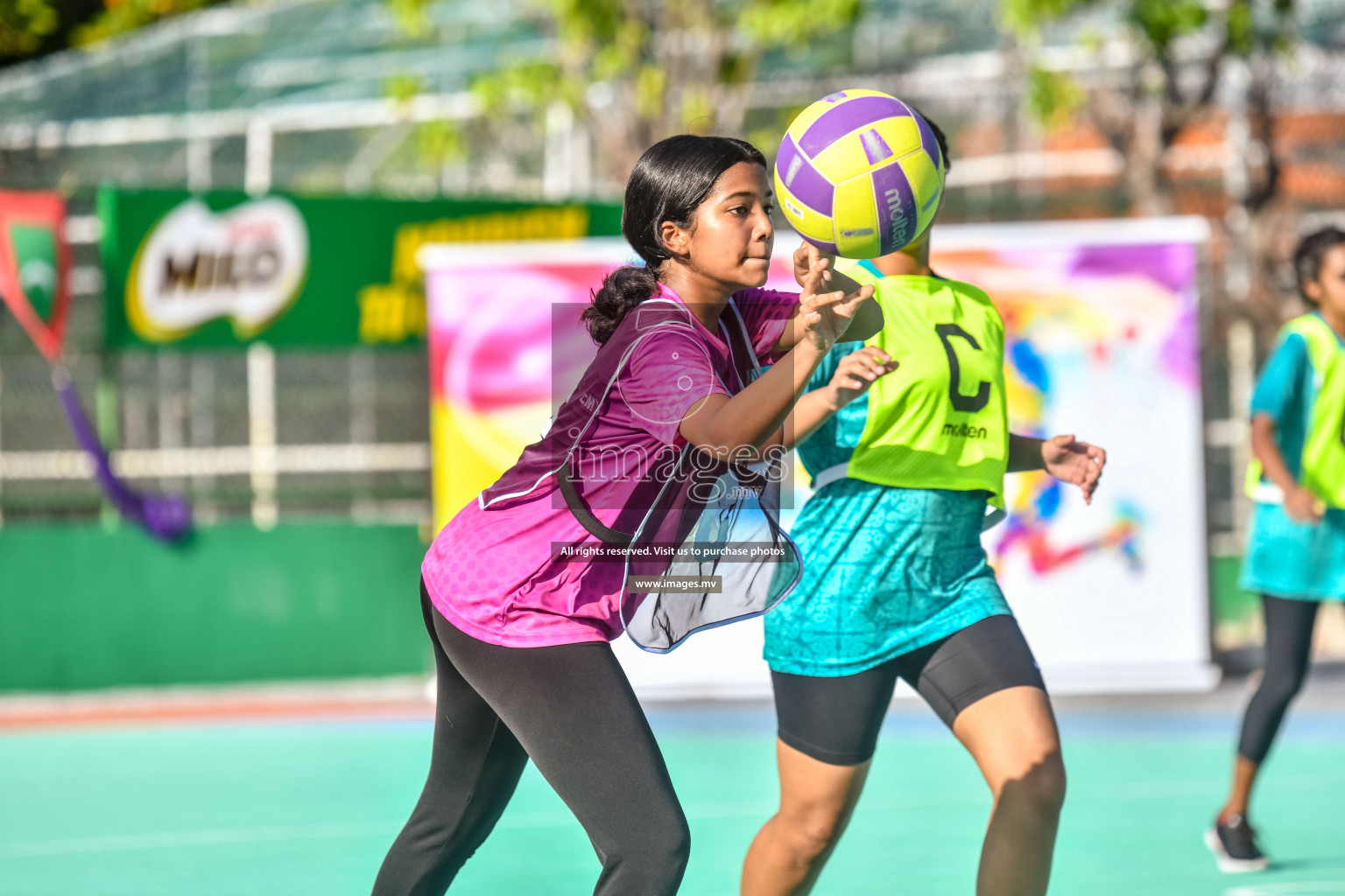 Day 5 of Junior Netball Championship 2022 on 9th March 2022 held in Male', Maldives. Photos by Nausham Waheed