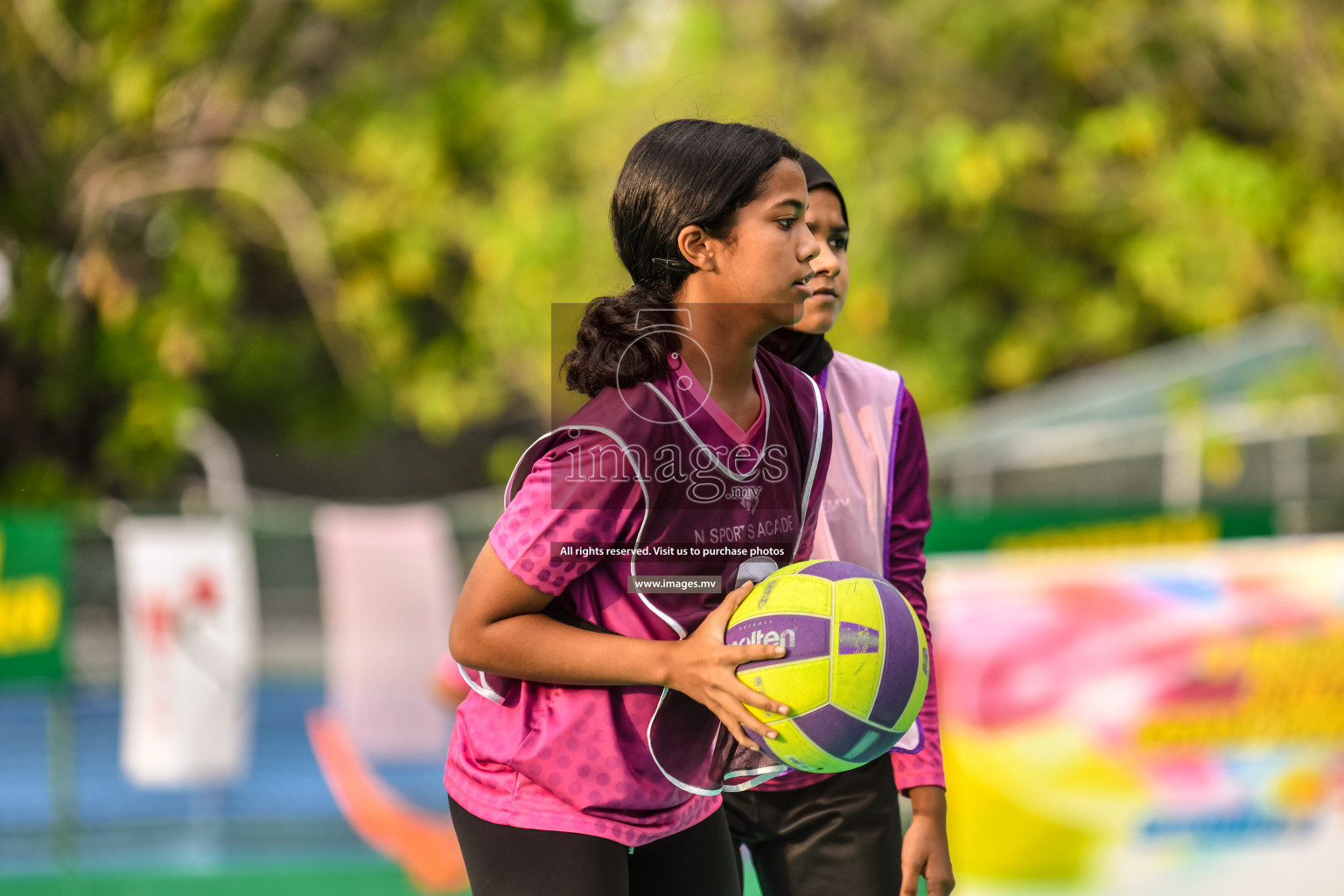 Day 10 of Junior Netball Championship 2022 held in Male', Maldives. Photos by Nausham Waheed