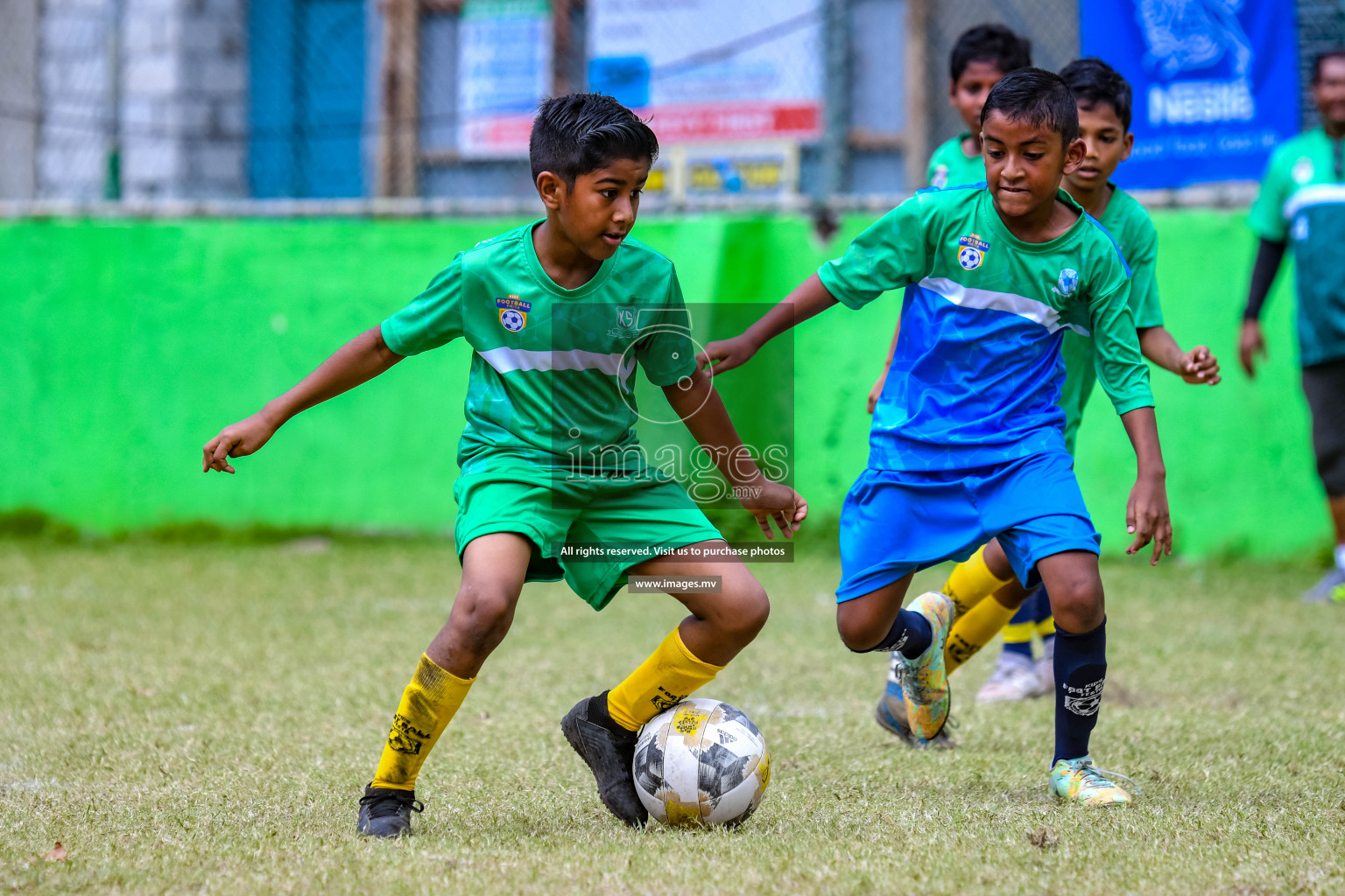 Day 3 of Milo Kids Football Fiesta 2022 was held in Male', Maldives on 21st October 2022. Photos: Nausham Waheed/ images.mv