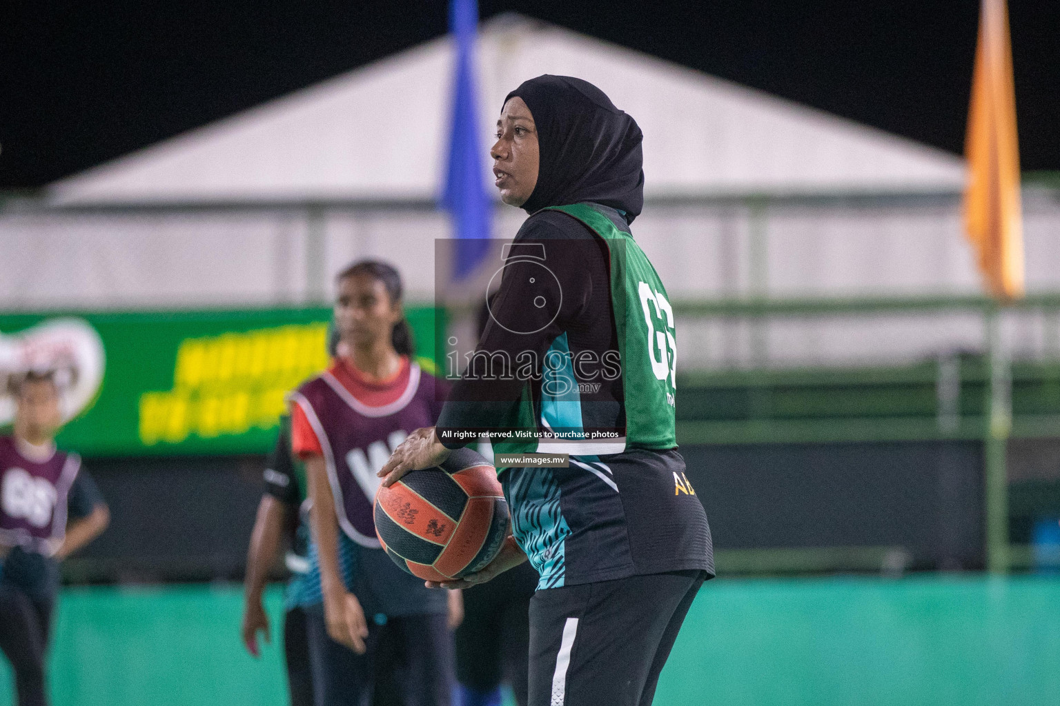 Day 2 of 20th Milo National Netball Tournament 2023, held in Synthetic Netball Court, Male', Maldives on 30th May 2023 Photos: Nausham Waheed/ Images.mv