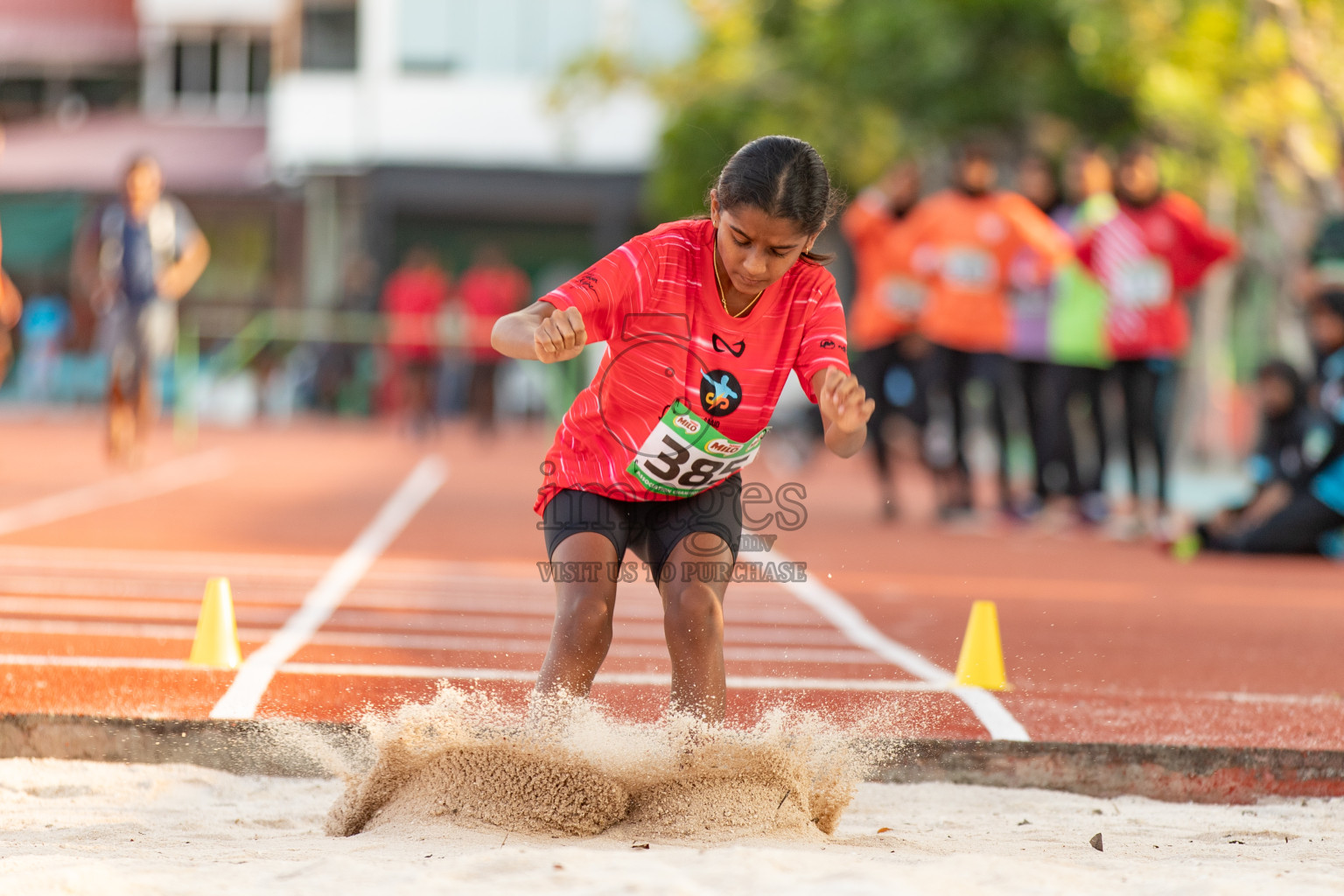 Day 4 of MILO Athletics Association Championship was held on Friday, 8th March 2024 in Male', Maldives. Photos: Hasna Hussain