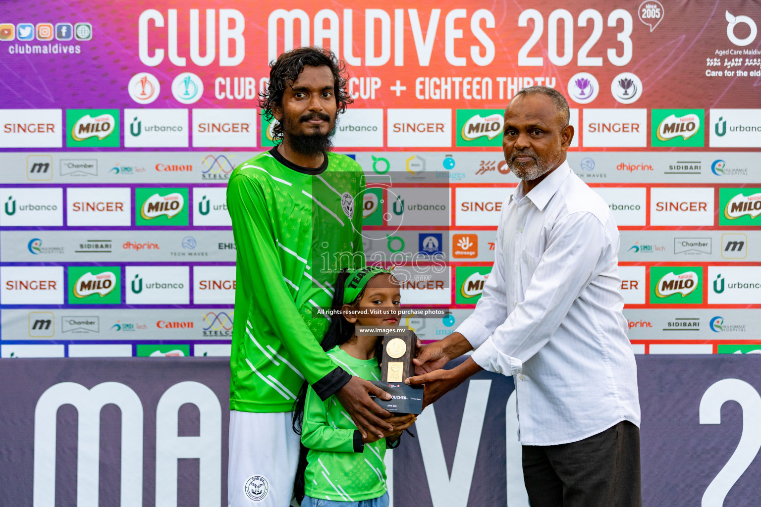 TEAM DJA vs TRC - Transport in Club Maldives Cup Classic 2023 held in Hulhumale, Maldives, on Wednesday, 19th July 2023 Photos: Hassan Simah  / images.mv