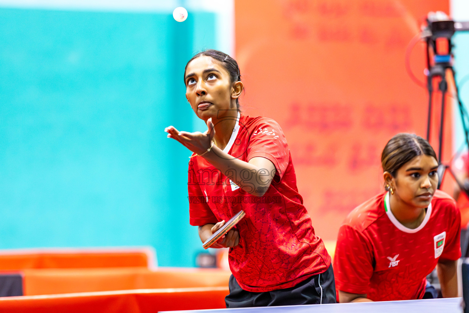 Day 5 of BML 63rd National Table Tennis Tournament 2025 was held on Friday, 29th August 2025 in Male' TT Hall, Male', Maldives. Photos: Nausham Waheed, Areef / images.mv