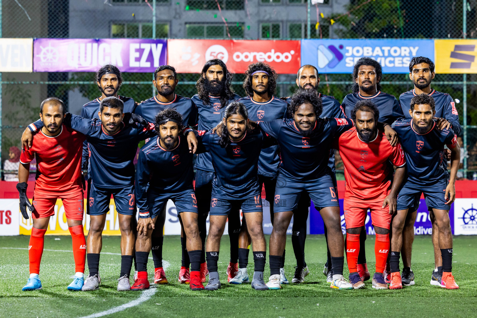 R Inguraidhoo vs Sh Kanditheem in zone round on Day 29 of Golden Futsal Challenge 2025 was held on Sunday , 2nd February 2025, in Hulhumale', Maldives. Photos: Nausham Waheed / images.mv