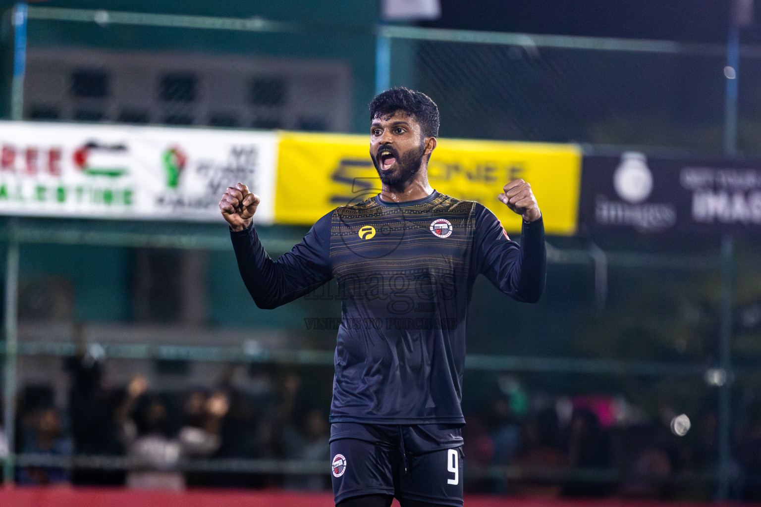 Th Omadhoo vs Th Kinbidhoo in Day 20 of Golden Futsal Challenge 2024 was held on Saturday , 3rd February 2024 in Hulhumale', Maldives Photos: Nausham Waheed / images.mv