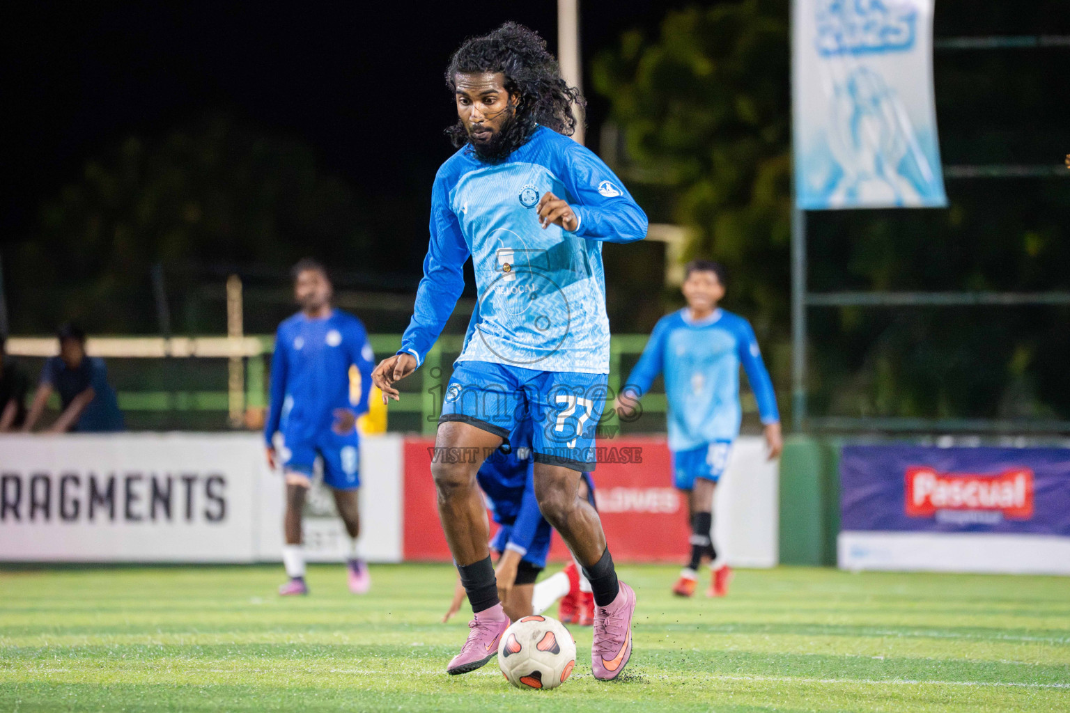 Foemathi VS Laamu Blues in Day 3 - Fonadhoo Youth Futsal Challenge 2025 held in Fonadhoo Futsal Stadium, L. Fonadhoo, Maldives on Tuesdat, 28th October 2025 Photos: Arif Rasheed / images.mv