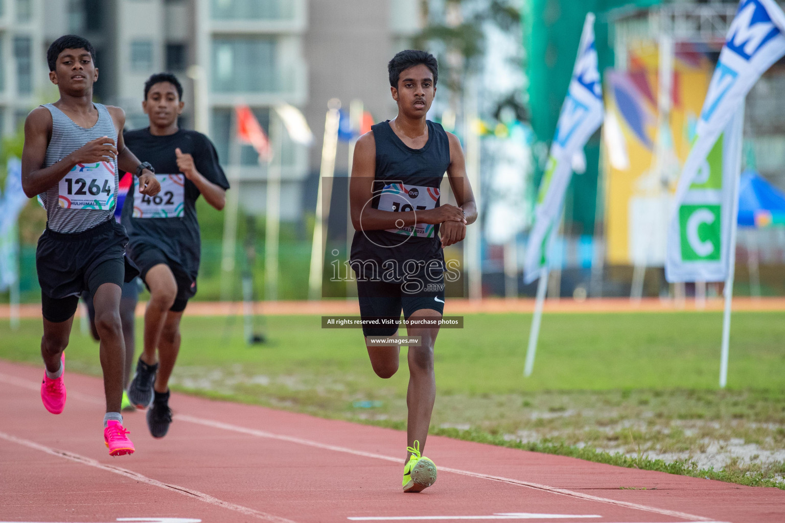 Day three of Inter School Athletics Championship 2023 was held at Hulhumale' Running Track at Hulhumale', Maldives on Tuesday, 16th May 2023. Photos: Nausham Waheed / images.mv