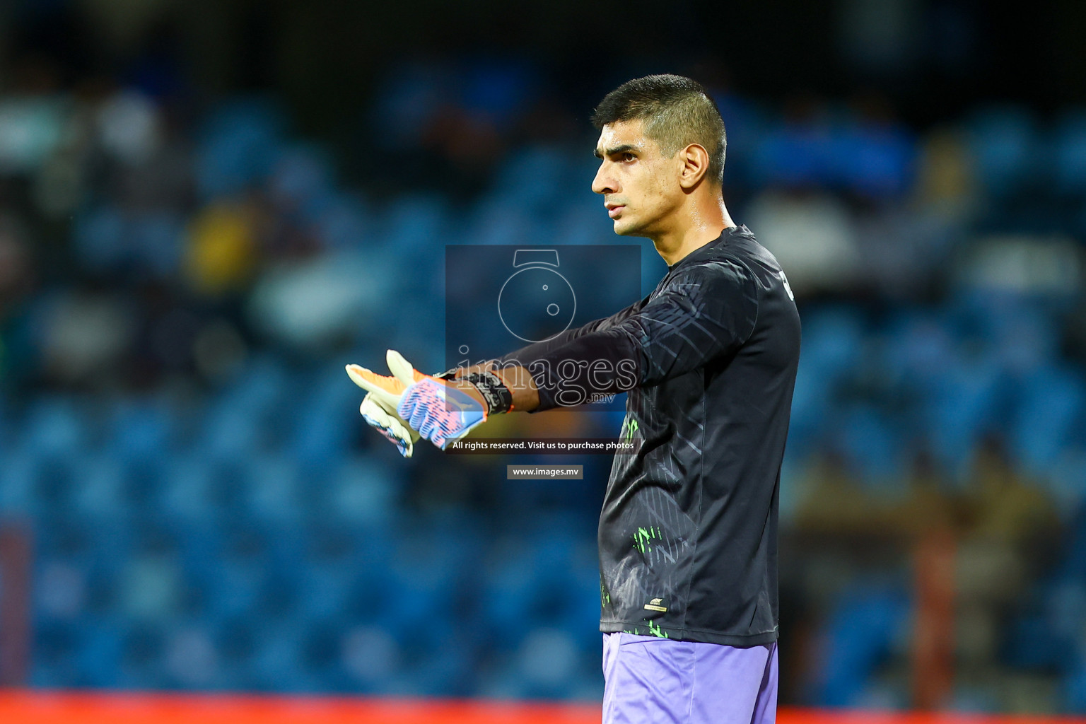 Nepal vs India in SAFF Championship 2023 held in Sree Kanteerava Stadium, Bengaluru, India, on Saturday, 24th June 2023. Photos: Nausham Waheed, Hassan Simah / images.mv