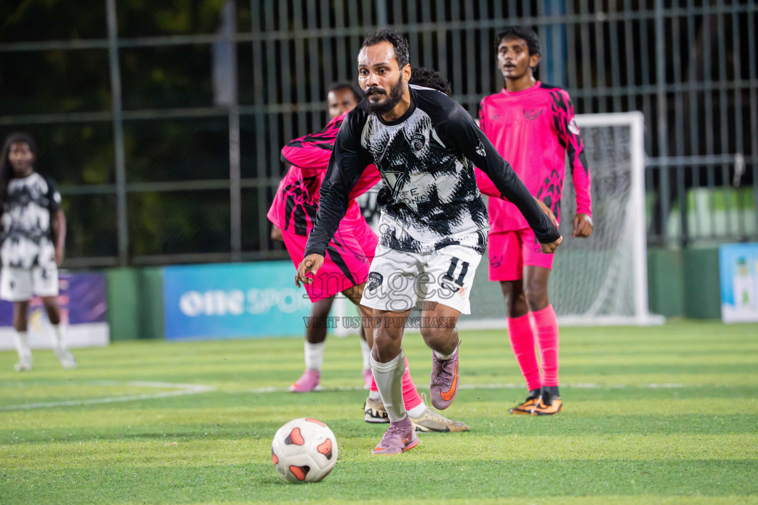 BG SC VS Goalhians in Day 3 - Fonadhoo Youth Futsal Challenge 2025 held in Fonadhoo Futsal Stadium, L. Fonadhoo, Maldives on Tuesdat, 28th October 2025 Photos: Arif Rasheed / images.mv