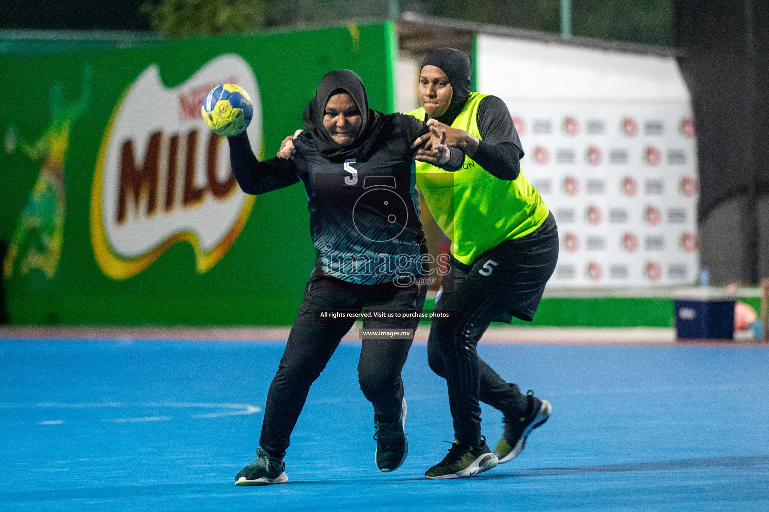 Day 6 of 6th MILO Handball Maldives Championship 2023, held in Handball ground, Male', Maldives on Thursday, 25th May 2023 Photos: Shuu Abdul Sattar/ Images.mv