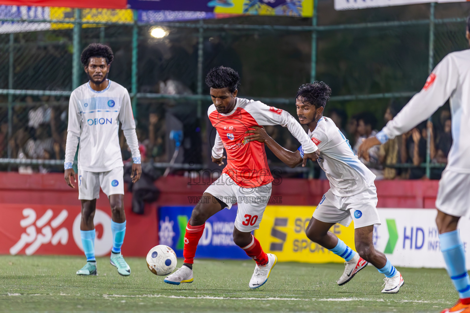 Sh Feydhoo vs N Kendhikulhudhoo on Day 37 of Golden Futsal Challenge 2024 was held on Thursday, 22nd February 2024, in Hulhumale', Maldives
Photos: Ismail Thoriq / images.mv