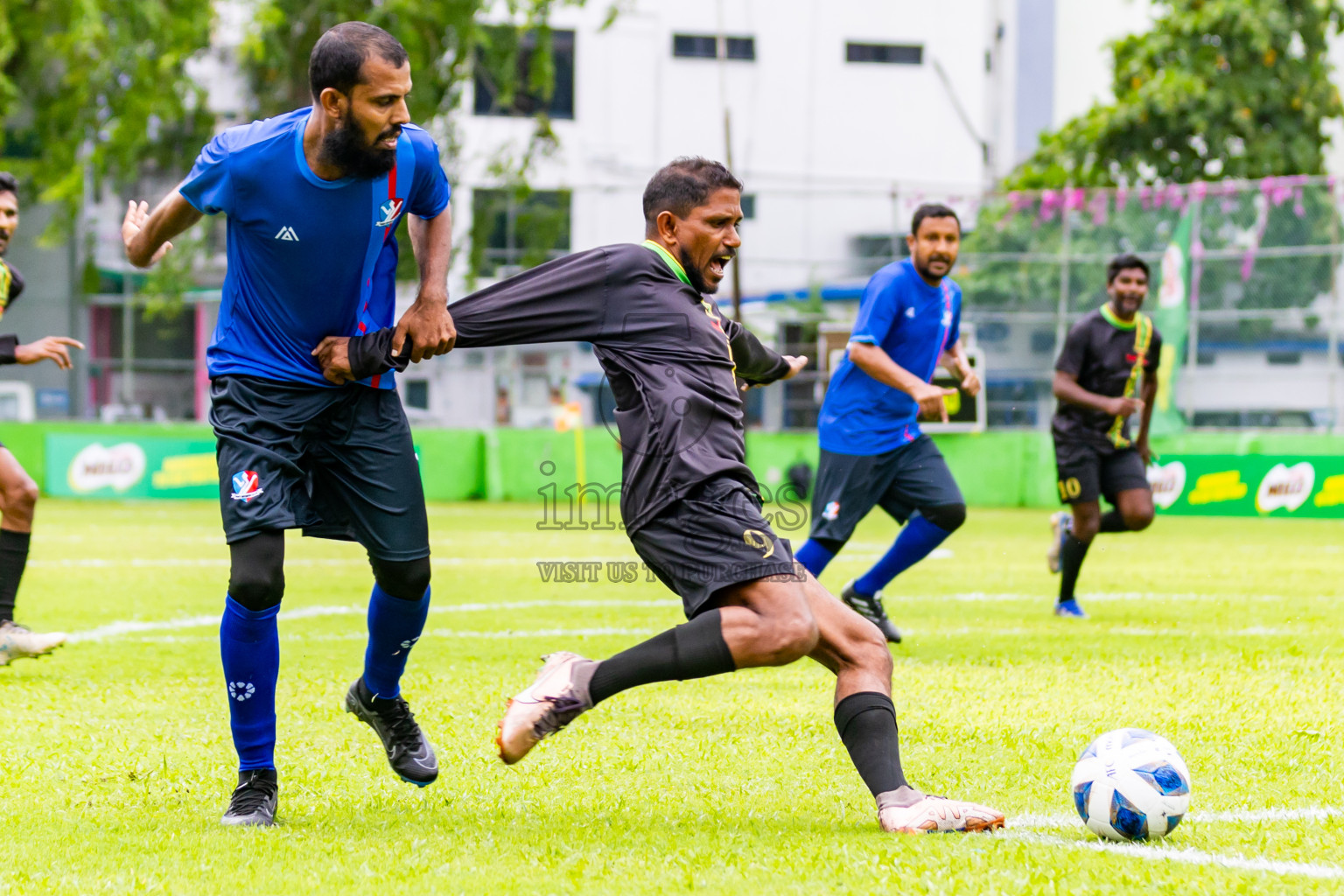 Day 1 of MILO Soccer 7 v 7 Championship 2024 was held at Henveiru Stadium in Male', Maldives on Thursday, 23rd April 2024. Photos: Nausham Waheed / images.mv