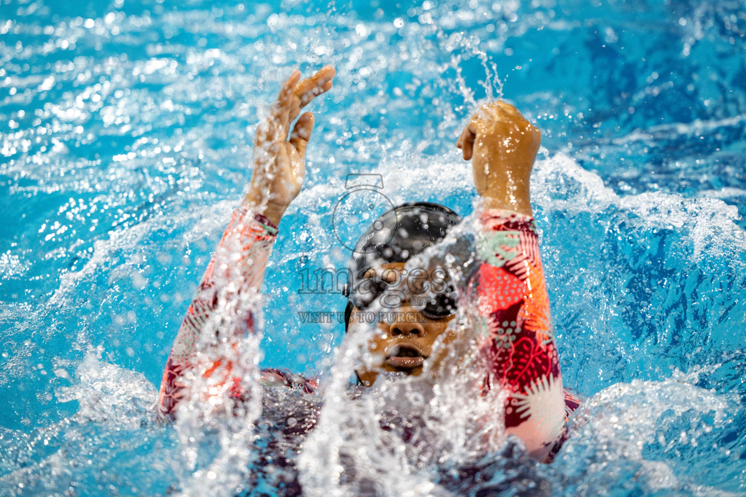 20th Inter-school Swimming Competition 2024 held in Hulhumale', Maldives on Monday, 14th October 2024. 
Photos: Hassan Simah / images.mv