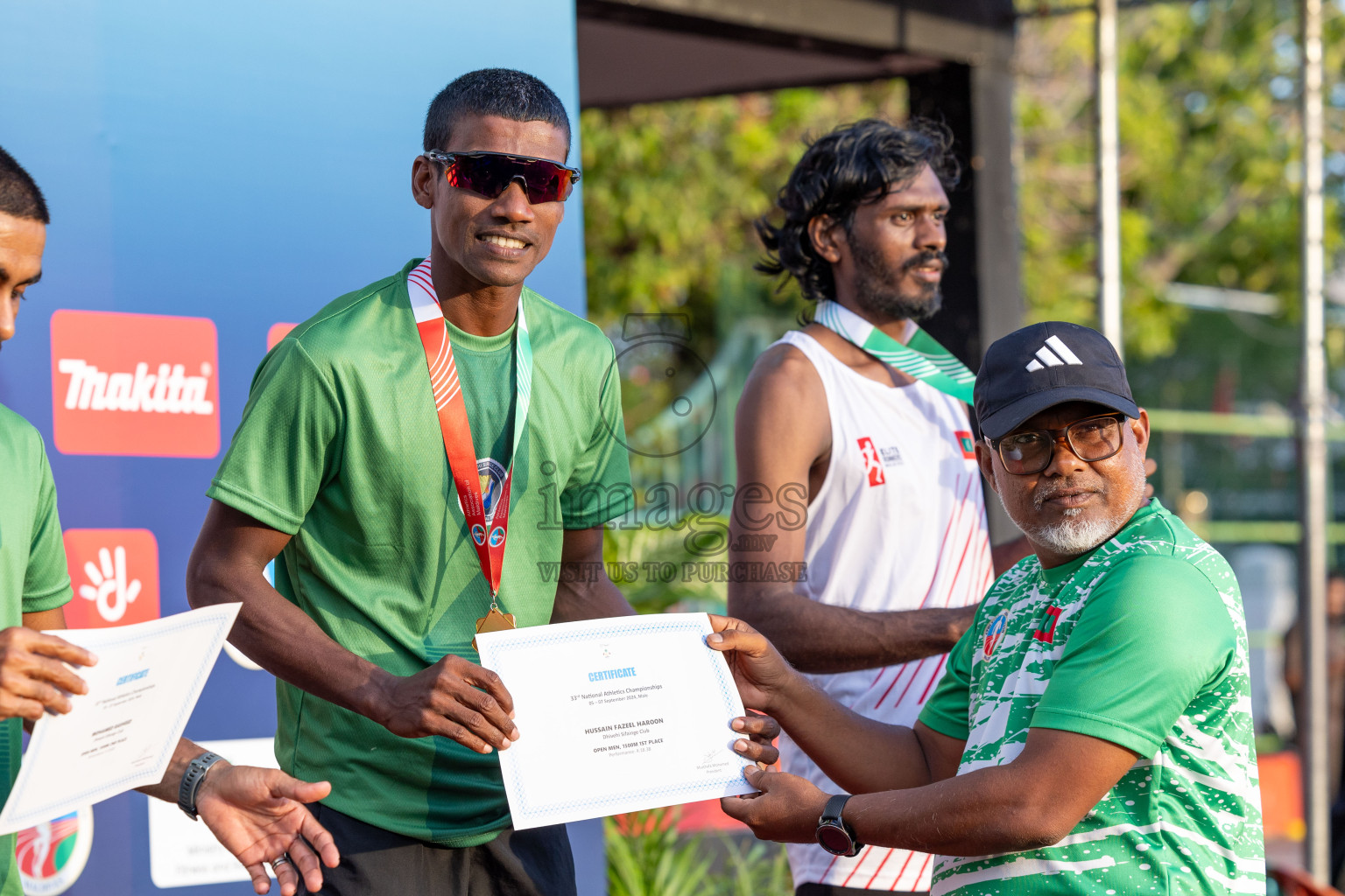 Day 2 of 33rd National Athletics Championship was held in Ekuveni Track at Male', Maldives on Friday, 6th September 2024.
Photos: Ismail Thoriq  / images.mv