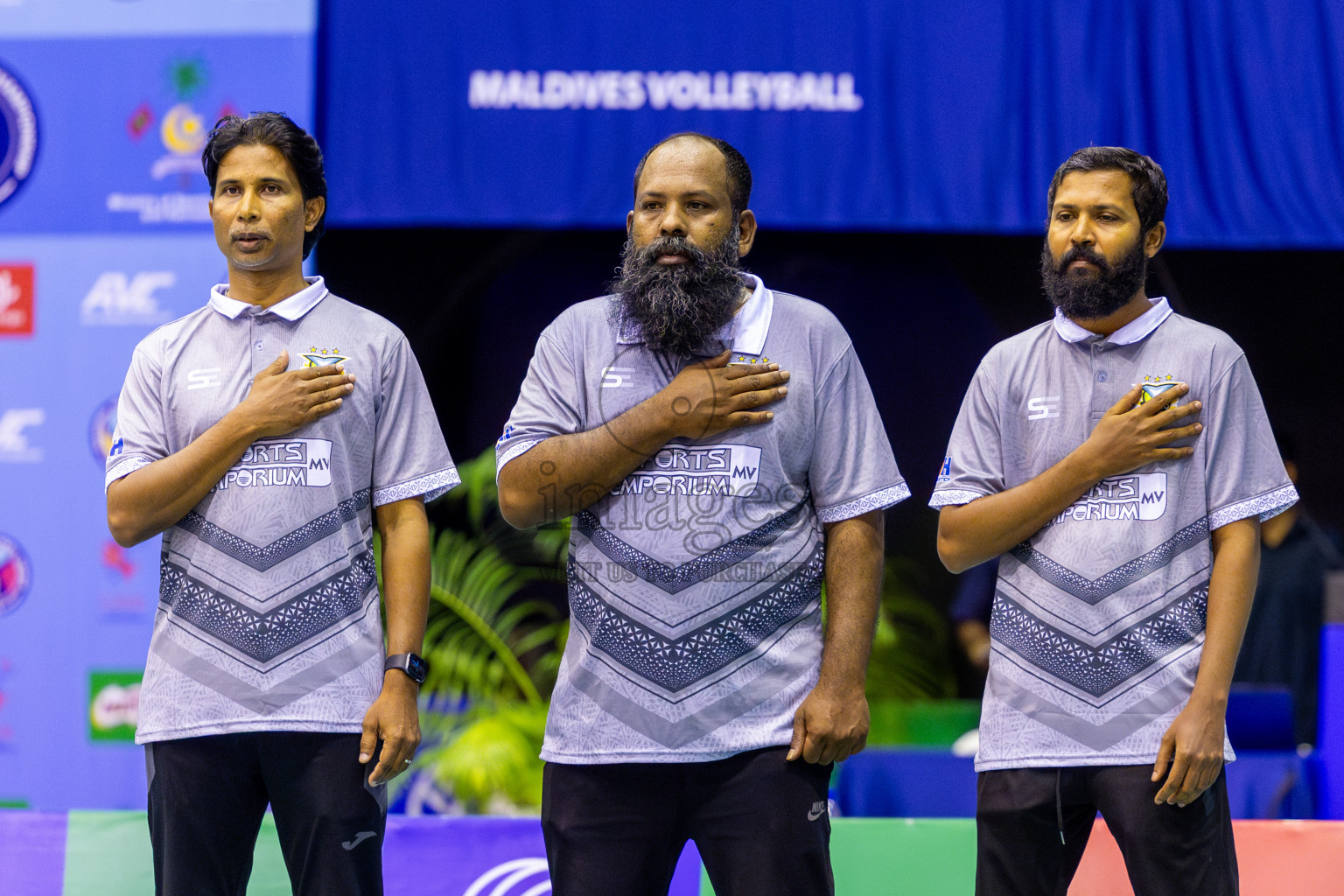 Police Club vs Club Wamco in the Final of Women's Division of National Volleyball Championship 2025 held in Male', Maldives on Sunday, 4th May 2025 at Social Center Indoor Hall Photos By: Nausham Waheed / images.mv