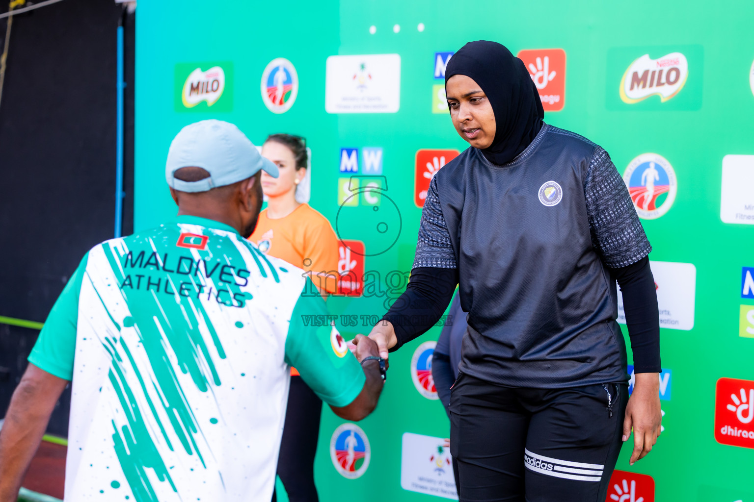 Day 3 of 12th Milo Association Championships was held in Ekuveni Track at Male', Maldives on Saturday, 26th April 2025. Photos: Nausham Waheed  / images.mv