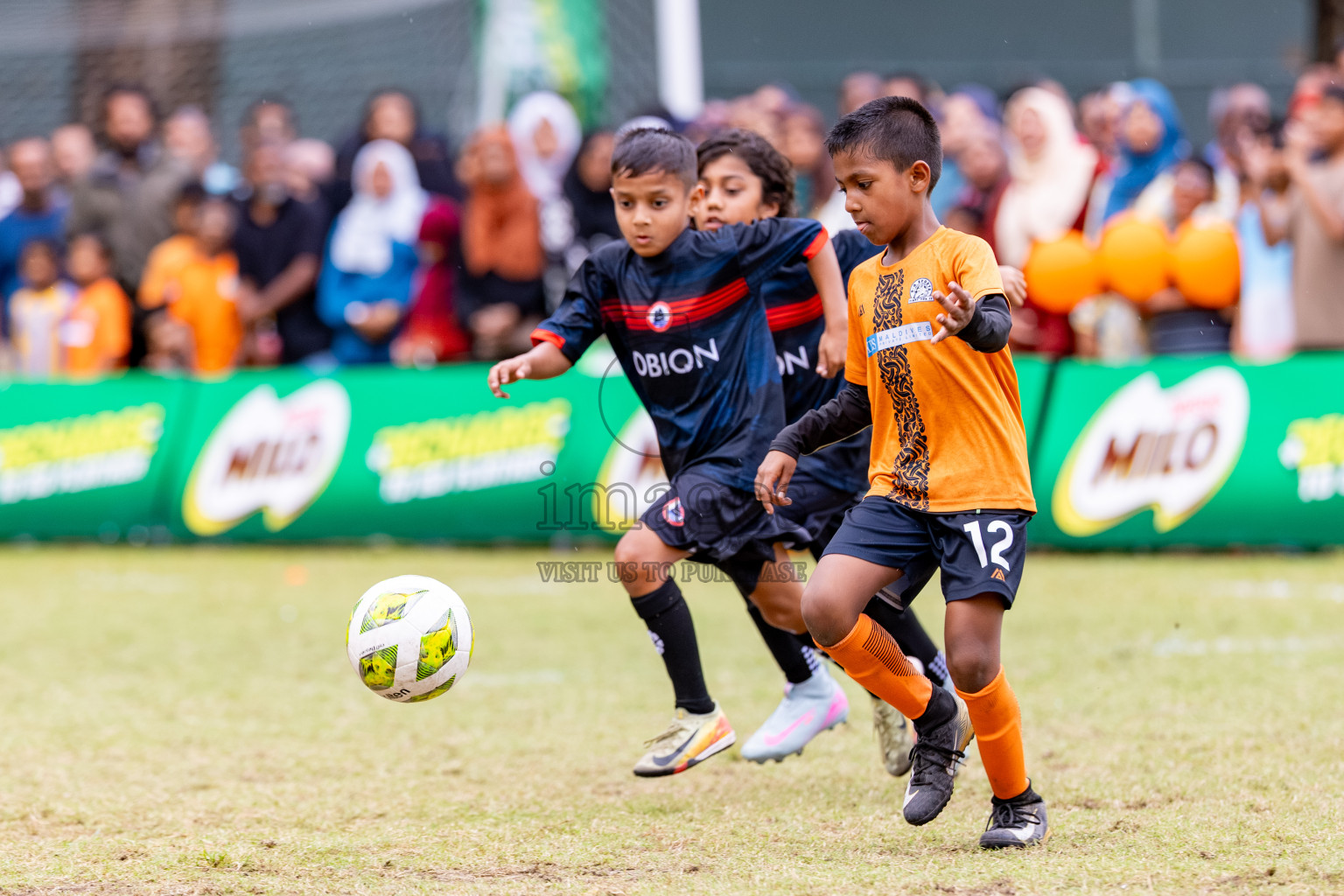 Day 3 of MILO SVAM Juniors 2025 (U-8) was held at Henveiru Stadium in Male', Maldives on Saturday, 28th June 2025. 
Photos: Hassan Simah / images.mv