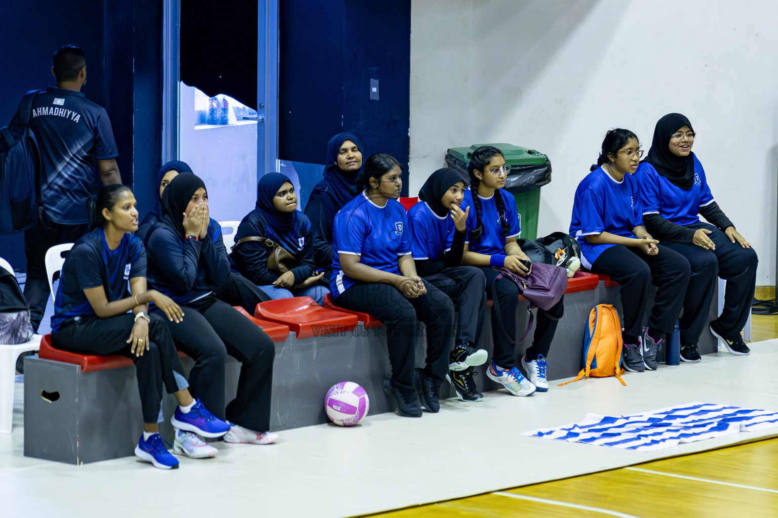 Day 1 of Inter-School Netball Tournament 2025 was held in Social Center Indoor Hall on Saturday, 18th October 2025. Photos: Areef Adam / images.mv