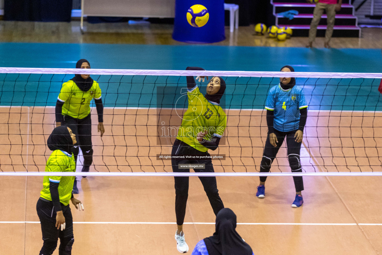 Volleyball Association Cup 2022-Women's Division-Match Day 5 was held in Male', Maldives on Friday, 27th May 2022 at Social Center Indoor Hall Photos By: Ismail Thoriq/images.mv