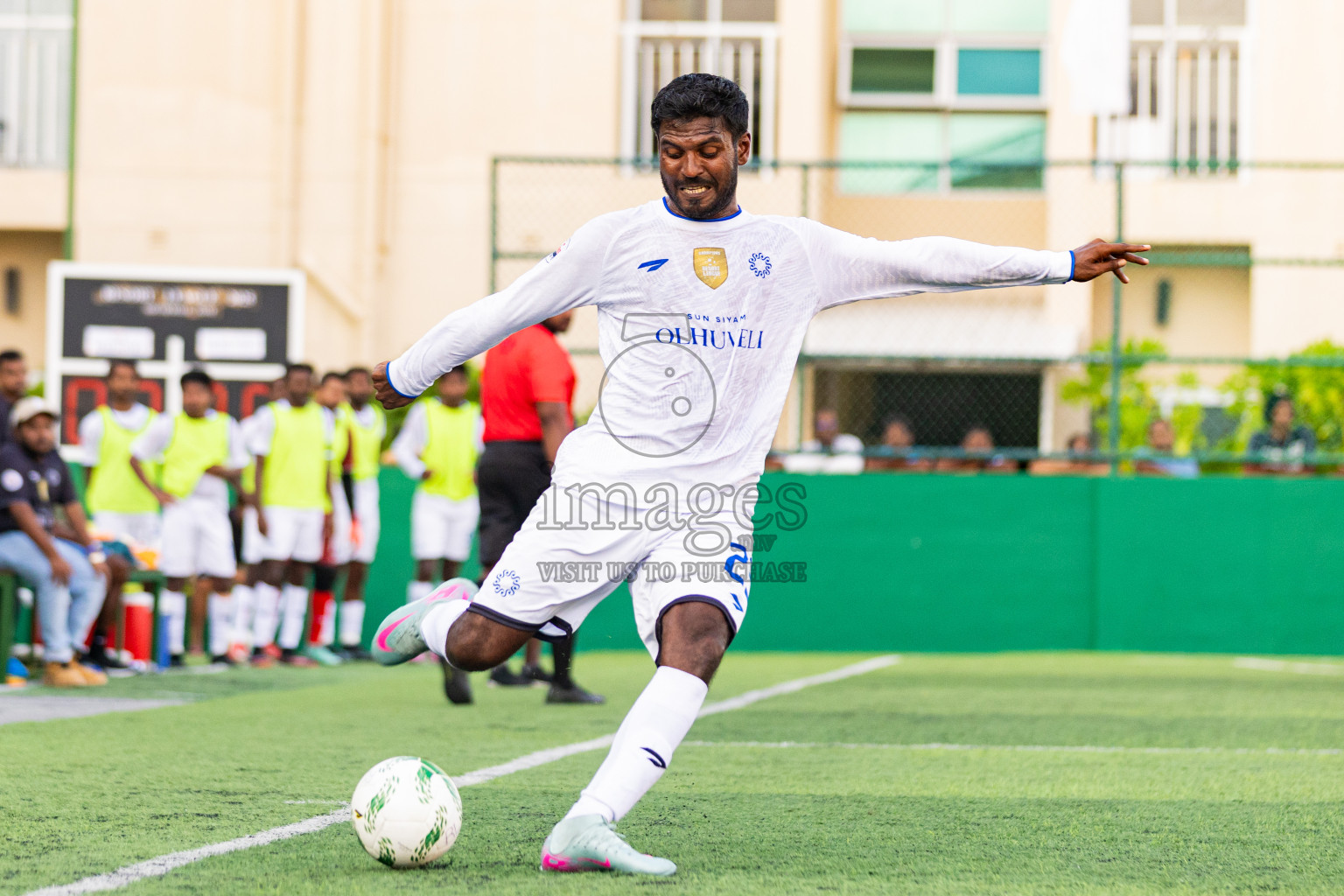 Sun Siyam Olhuveli vs SO/ Maldives in Resort League 2025 (South Male Zone) was held on Sunday, 28th September 2025 in Crossroads's Maldives, Photos: Areef Adam / images.mv
