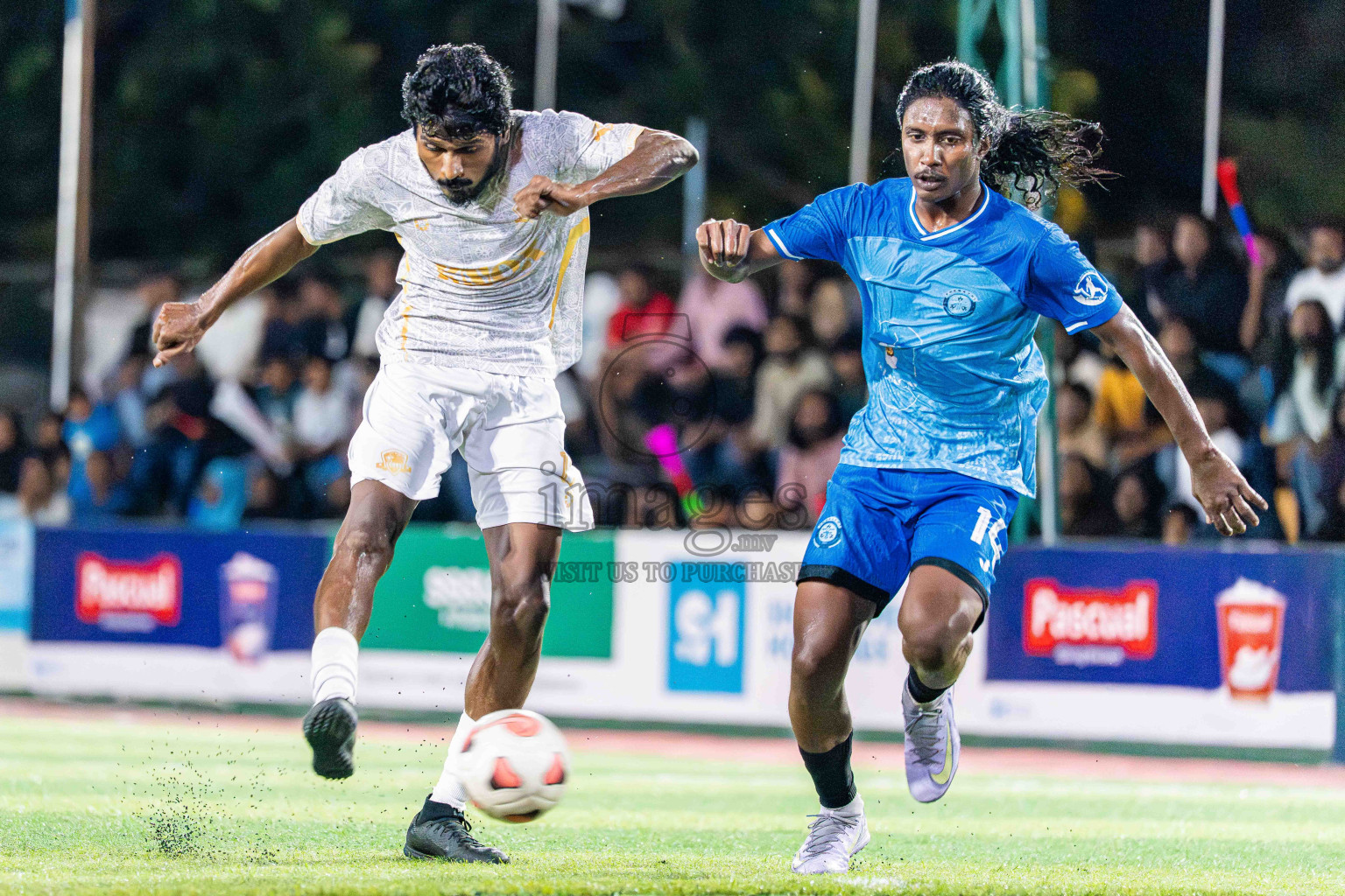 Kanmathi SC VS Kanmathi FC in Day 5 - Fonadhoo Youth Futsal Challenge 2025 held in Fonadhoo Futsal Stadium, L. Fonadhoo, Maldives on Thursday, 30th October 2025 Photos: Arif Rasheed / images.mv