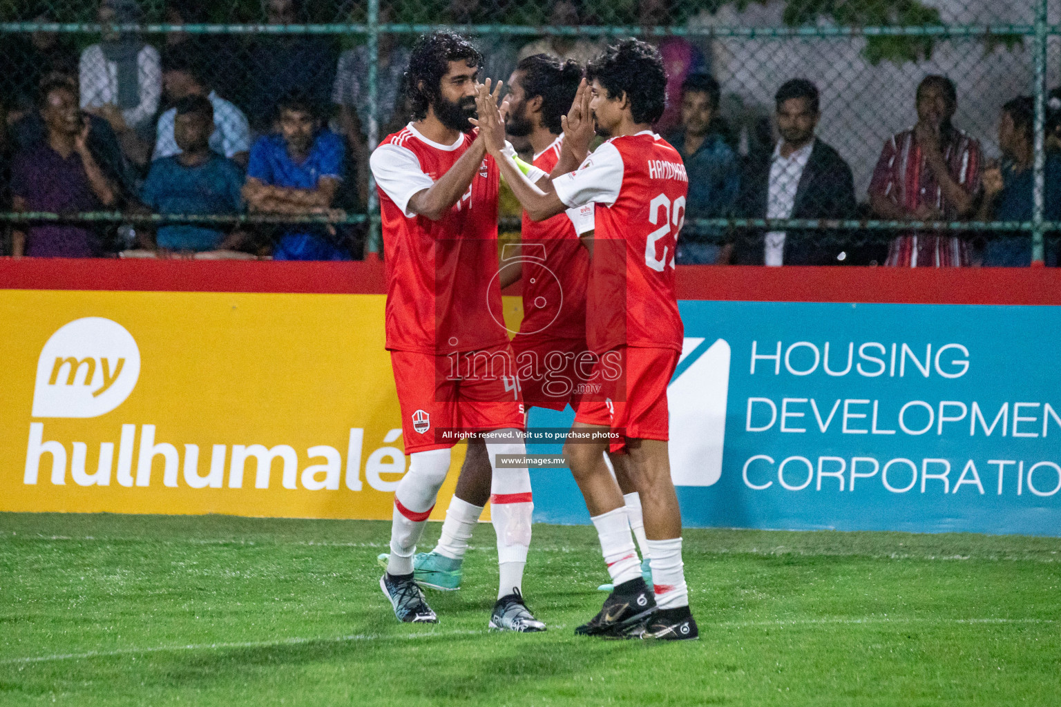 Customs RC vs Club Aasandha in Club Maldives Cup 2022 was held in Hulhumale', Maldives on Saturday, 15th October 2022. Photos: Hassan Simah/ images.mv