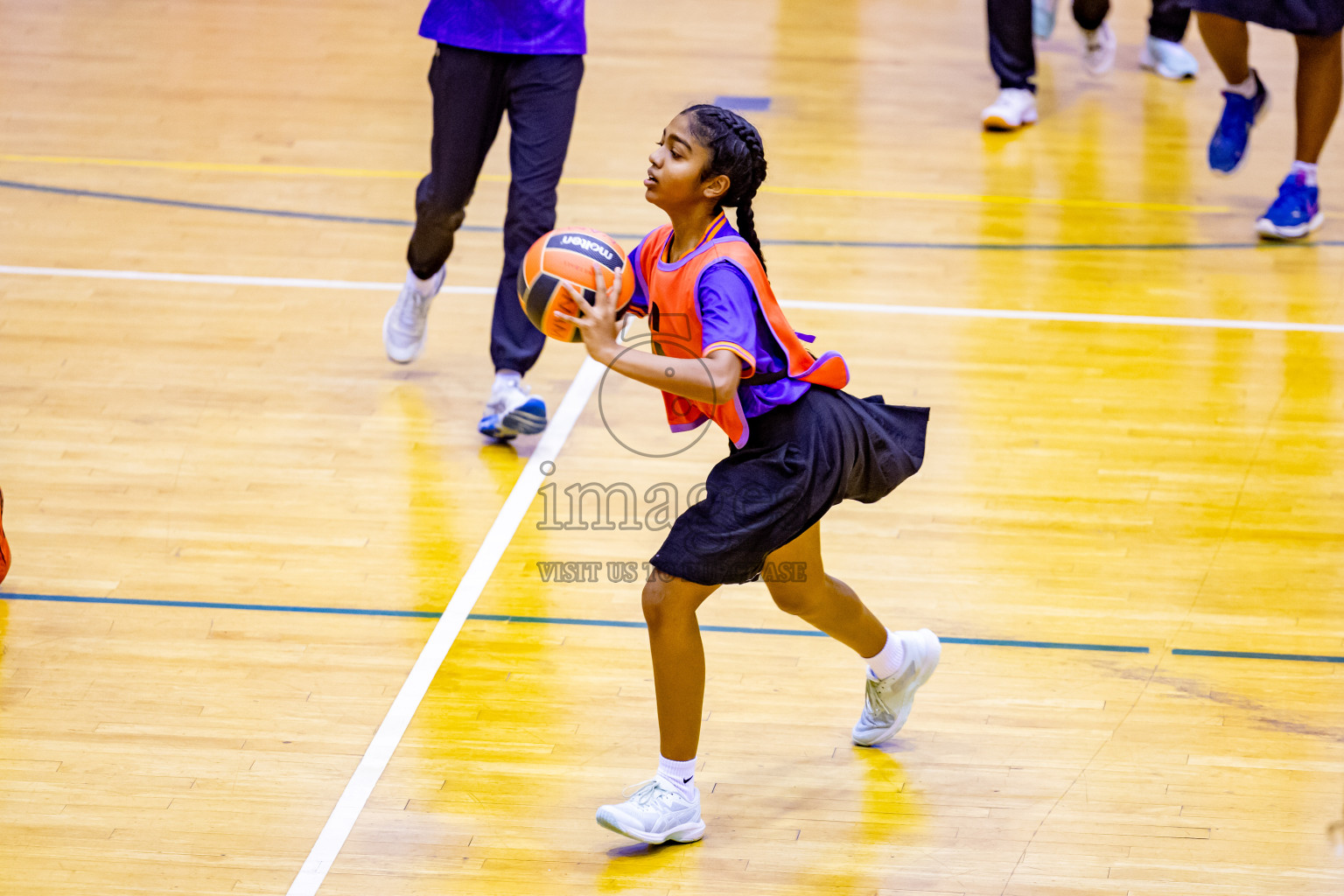 Day 7 of 25th Inter-School Netball Tournament was held in Social Center at Male', Maldives on Saturday, 17th August 2024. Photos: Nausham Waheed / images.mv