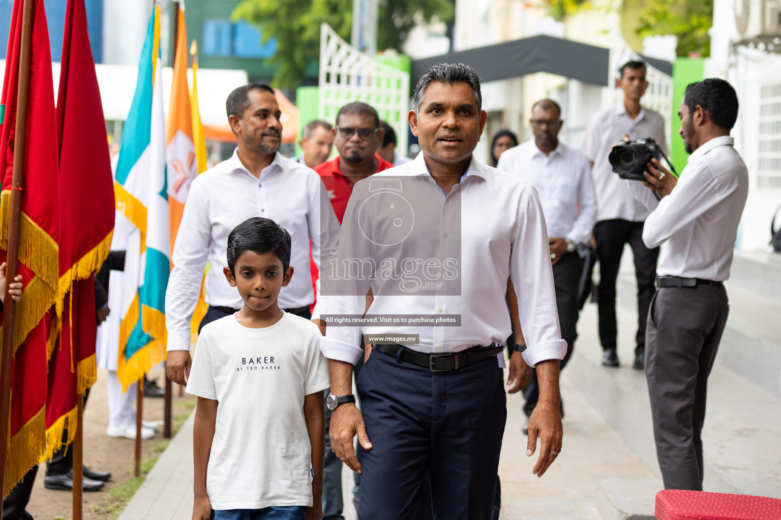 Day 1 of Nestle kids football fiesta, held in Henveyru Football Stadium, Male', Maldives on Wednesday, 11th October 2023 Photos: Nausham Waheed Images.mv